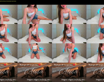 lovely__alisa — 27 minute Chaturbate female cam show recording, 1080p, May 11, 2021
