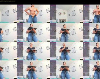 malejadiaz_ — 7 minute Chaturbate female cam show recording, 1080p, May 12, 2021