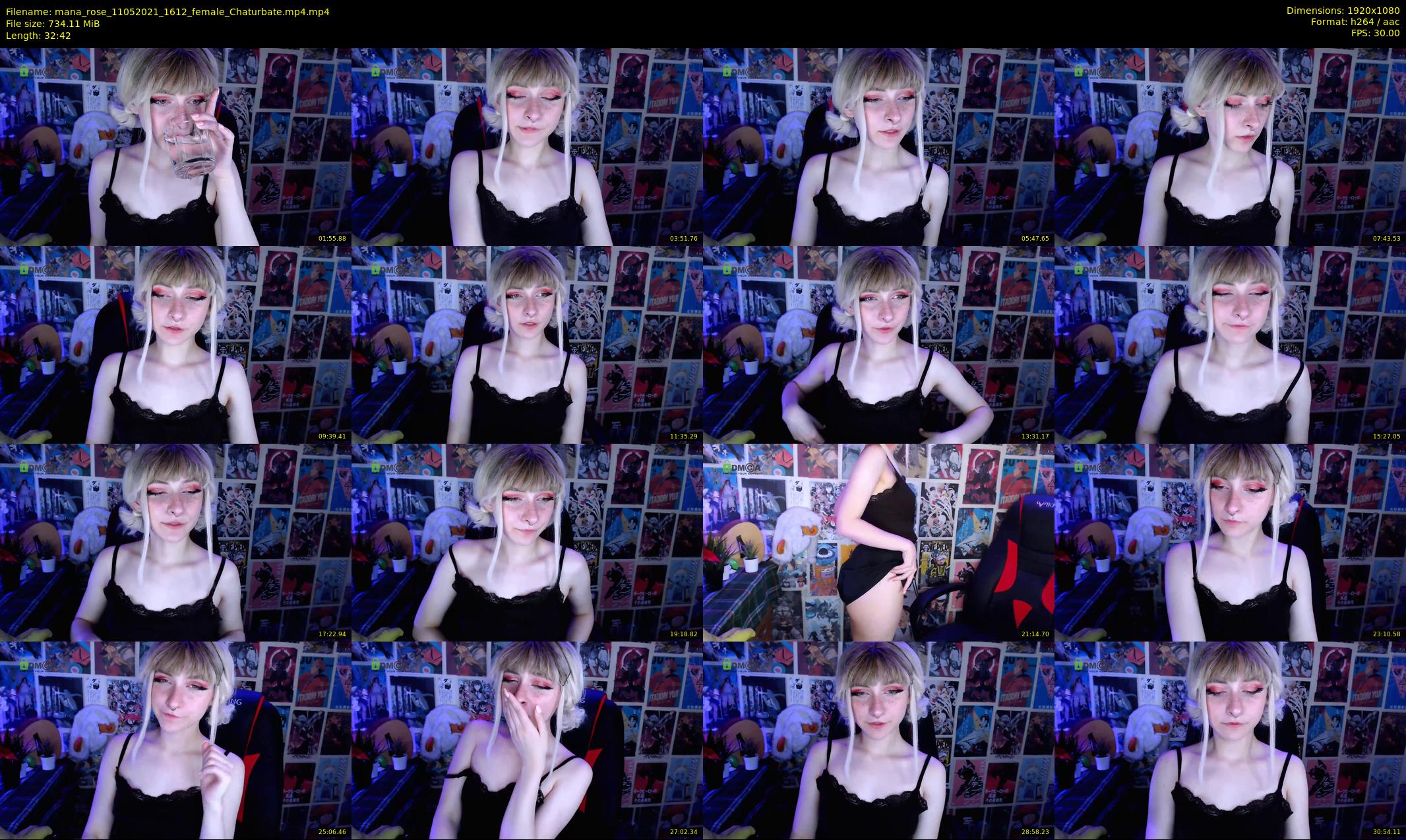 mana_rose — 33 minute Chaturbate female cam show recording, 1080p, May 11, 2021