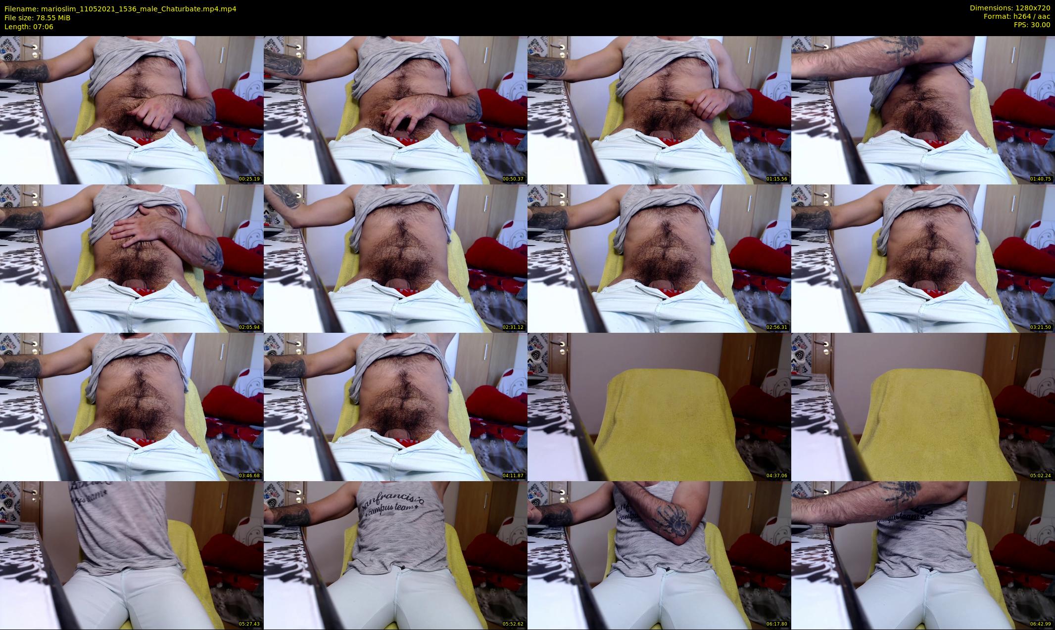 marioslim — 8 minute Chaturbate male cam show recording, 720p, May 11, 2021