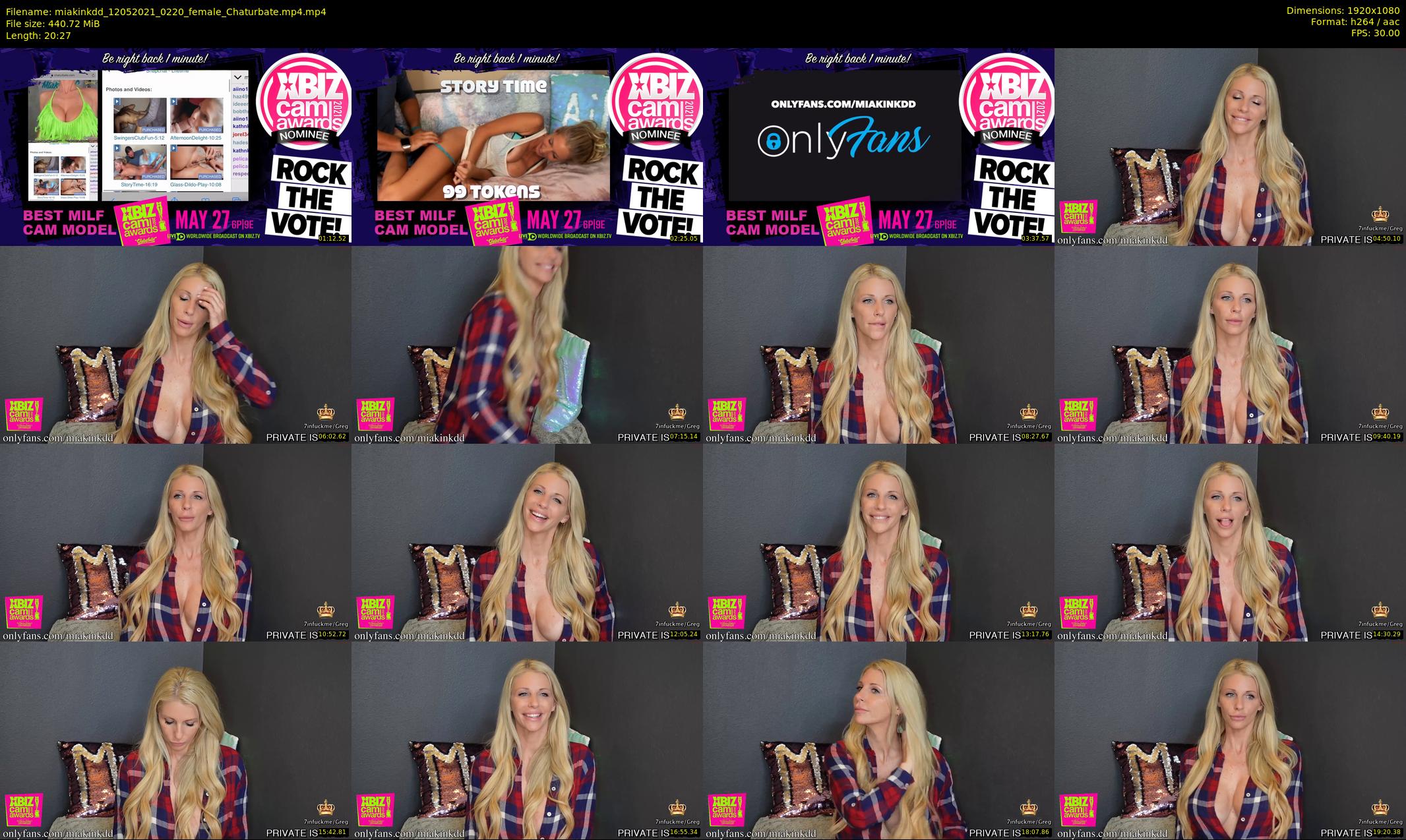 miakinkdd — 21 minute Chaturbate female cam show recording, 1080p, May 12, 2021