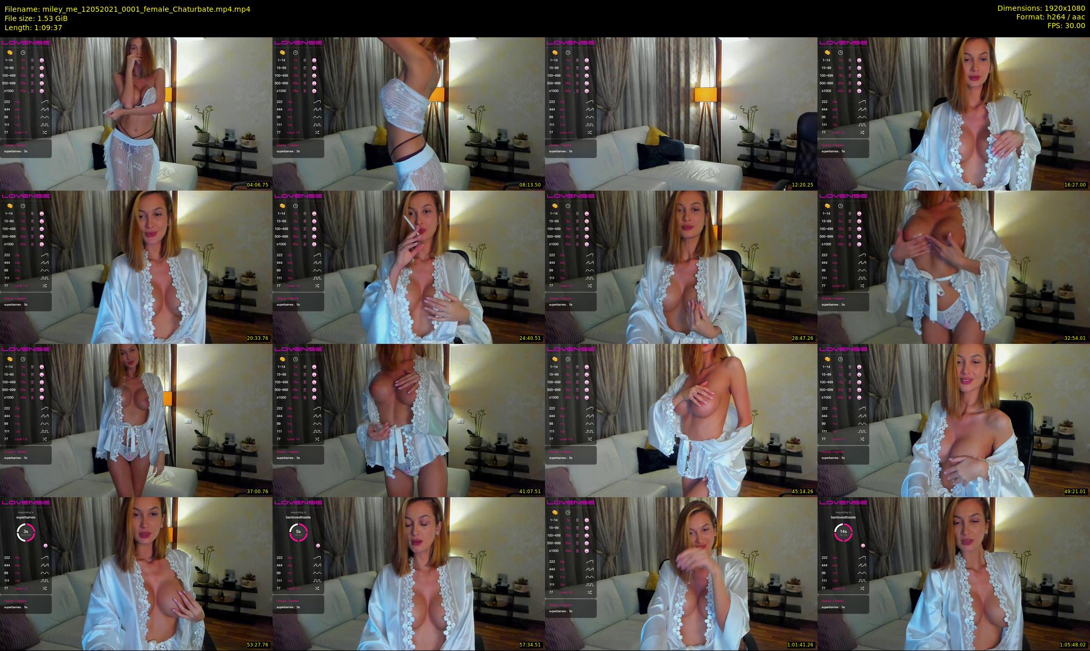 miley_me — 70 minute Chaturbate female cam show recording, 1080p, May 12, 2021