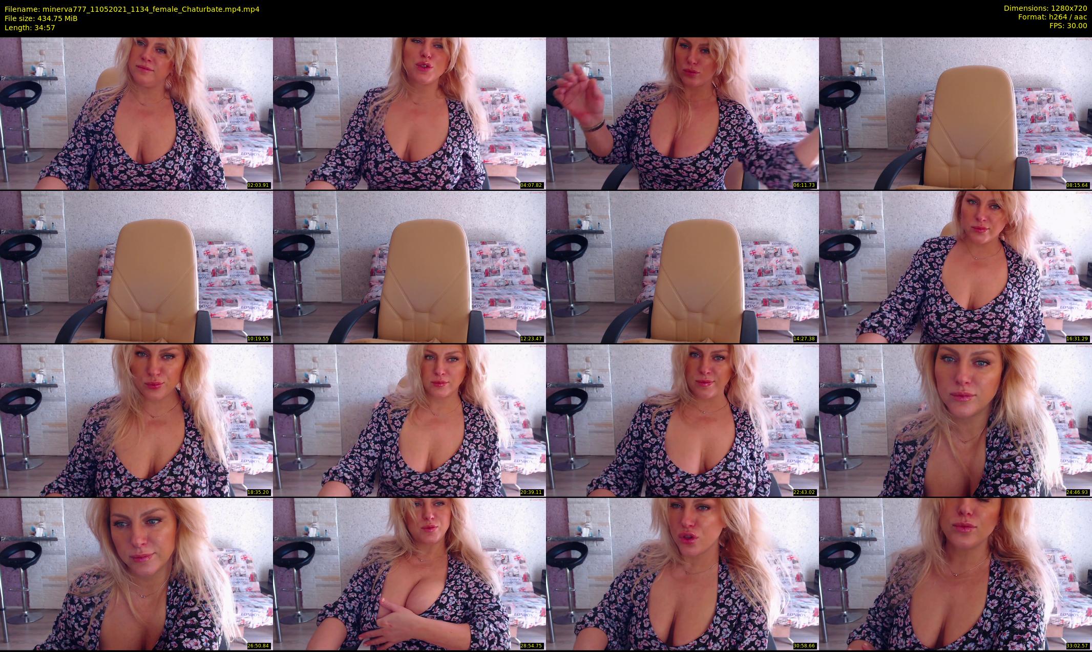 minerva777 — 35 minute Chaturbate female cam show recording, 720p, May 11, 2021