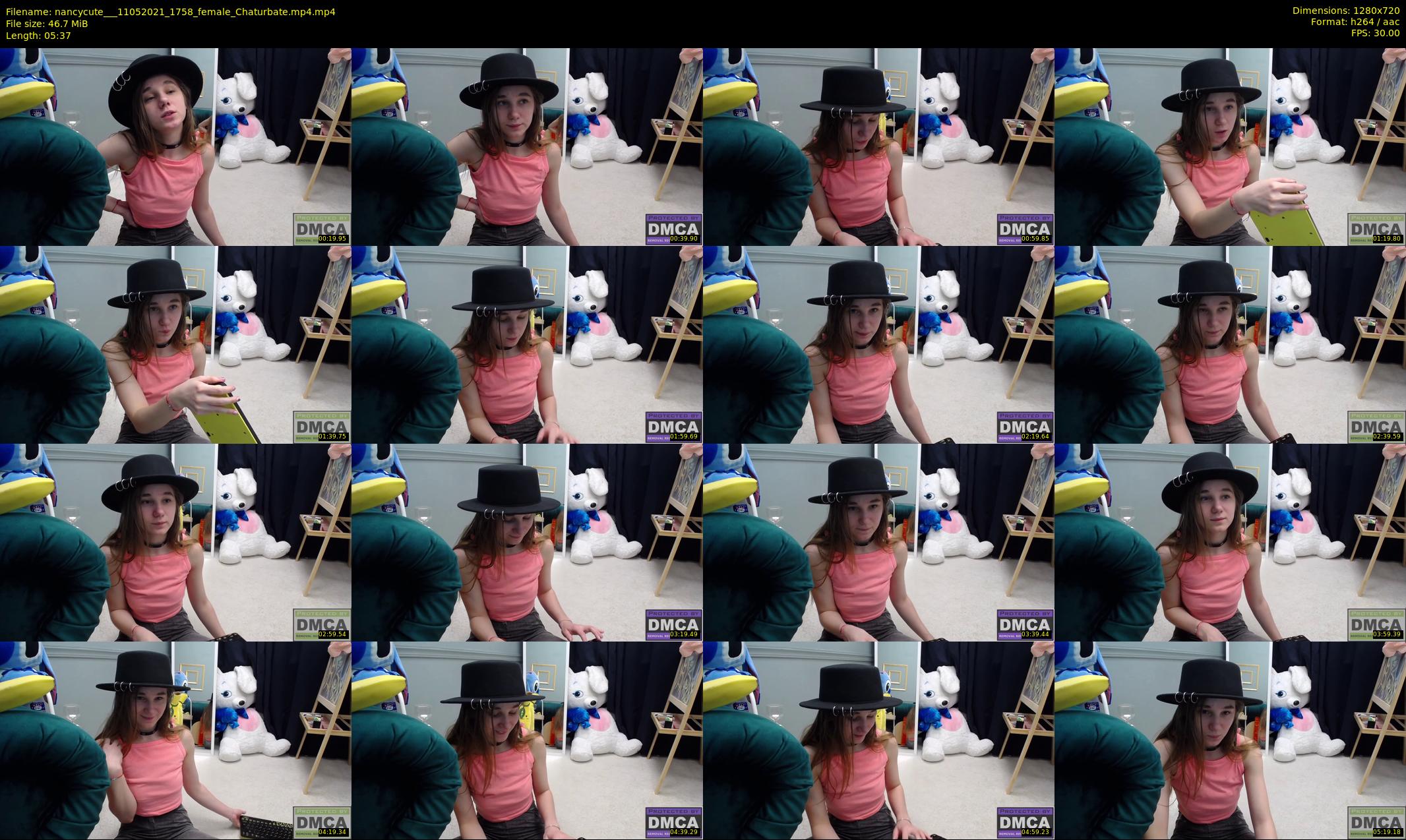 nancycute__ — 6 minute Chaturbate female cam show recording, 720p, May 11, 2021