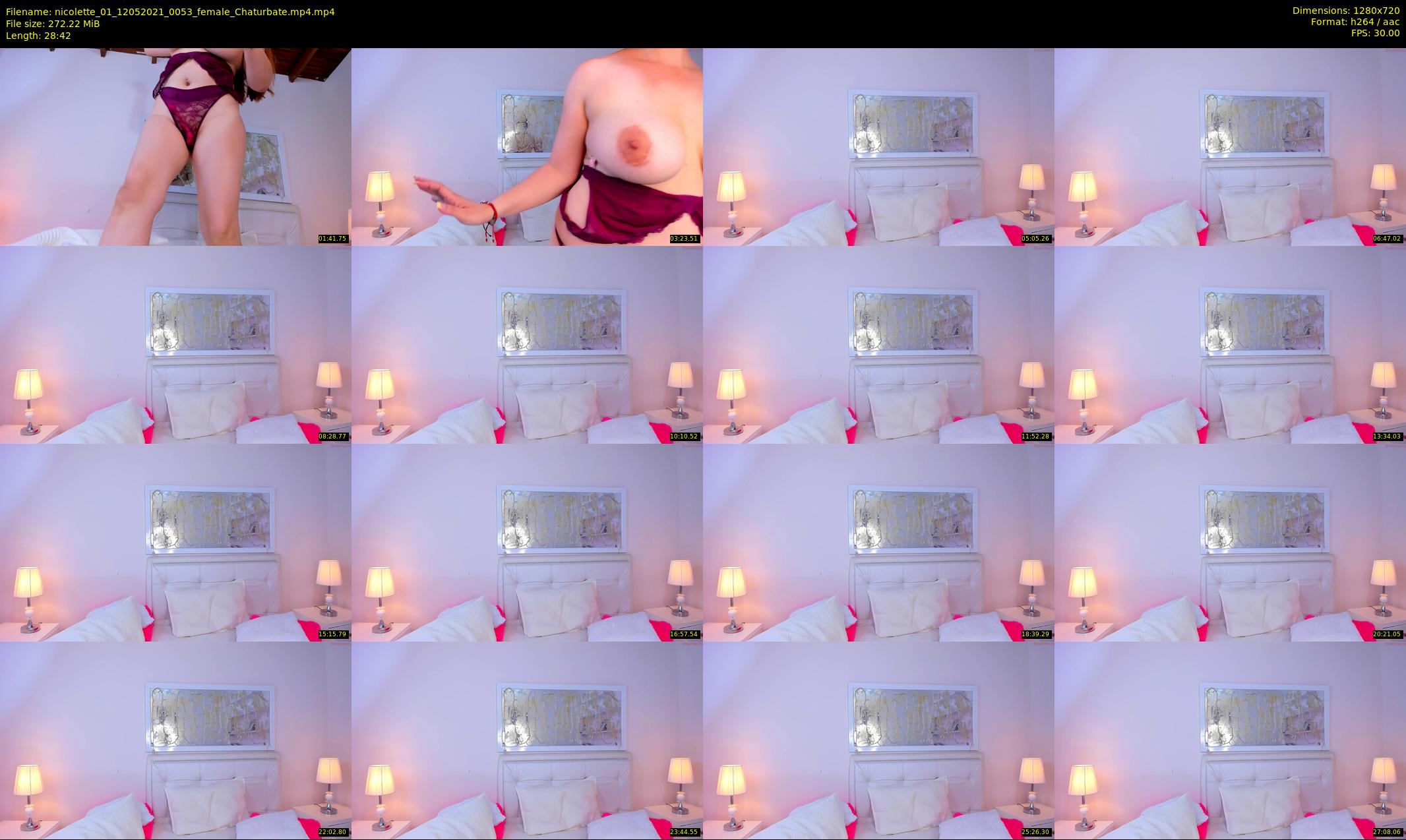 nicolette_01 — 29 minute Chaturbate female cam show recording, 720p, May 12, 2021