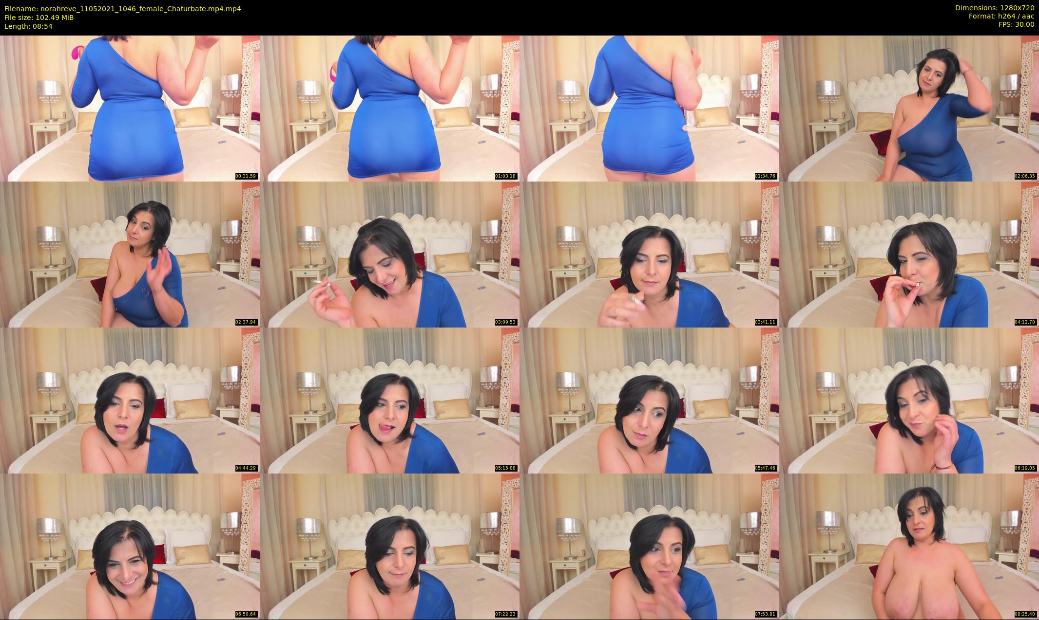 norahreve — 9 minute Chaturbate female cam show recording, 720p, May 11, 2021