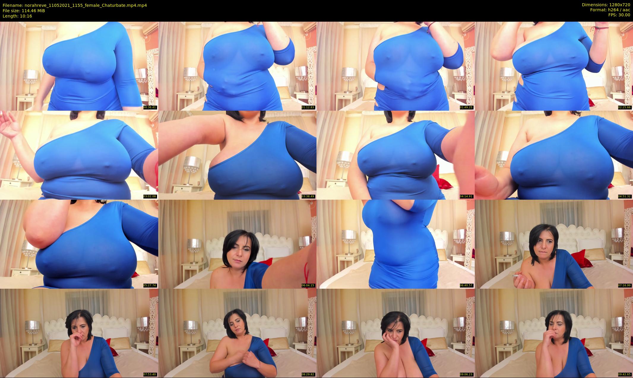 norahreve — 11 minute Chaturbate female cam show recording, 720p, May 11, 2021