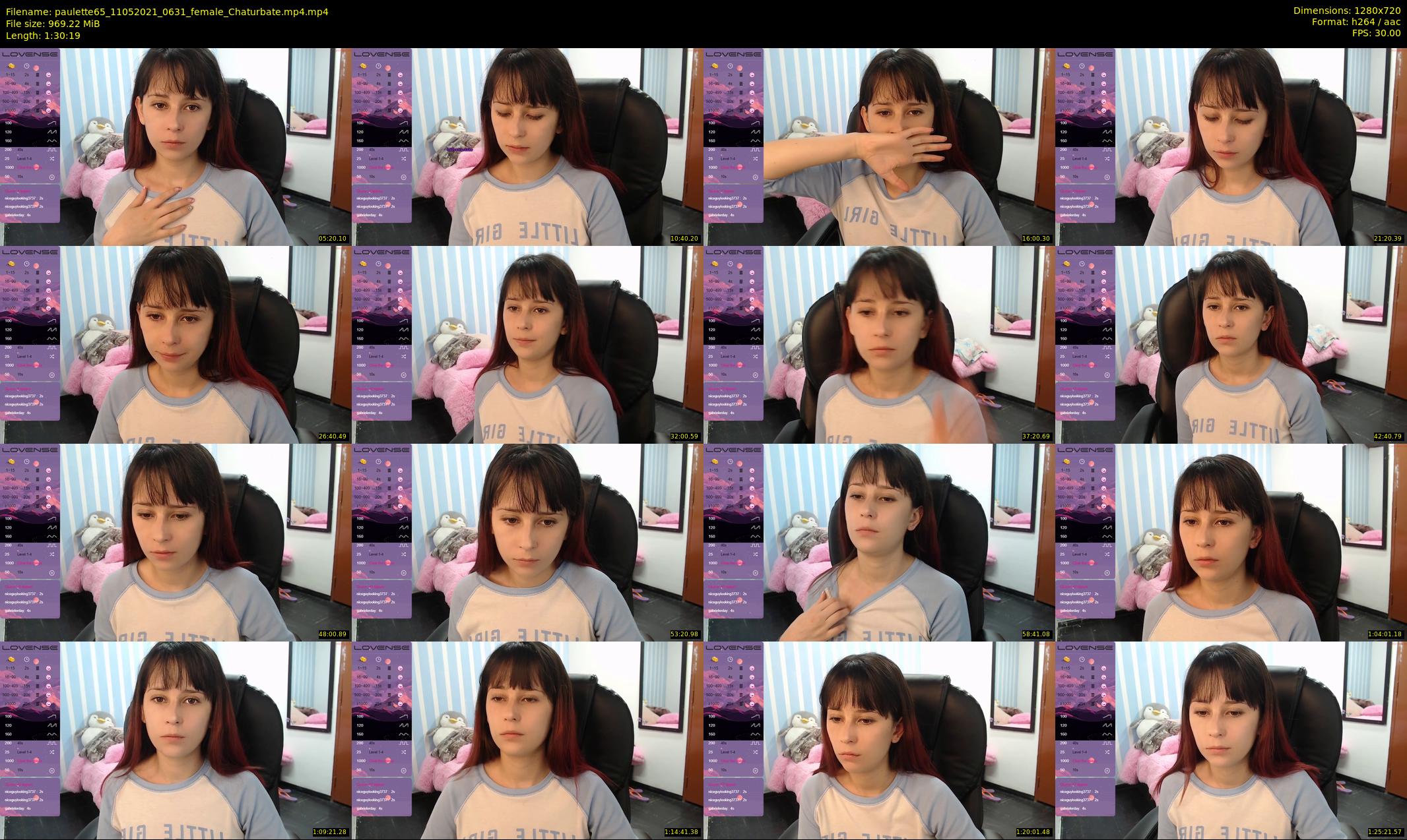 paulette65 — 91 minute Chaturbate female cam show recording, 720p, May 11, 2021