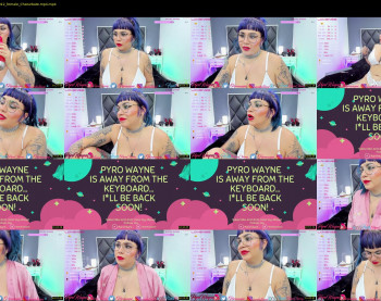 pyrowayne — 59 minute Chaturbate female cam show recording, 720p, May 12, 2021