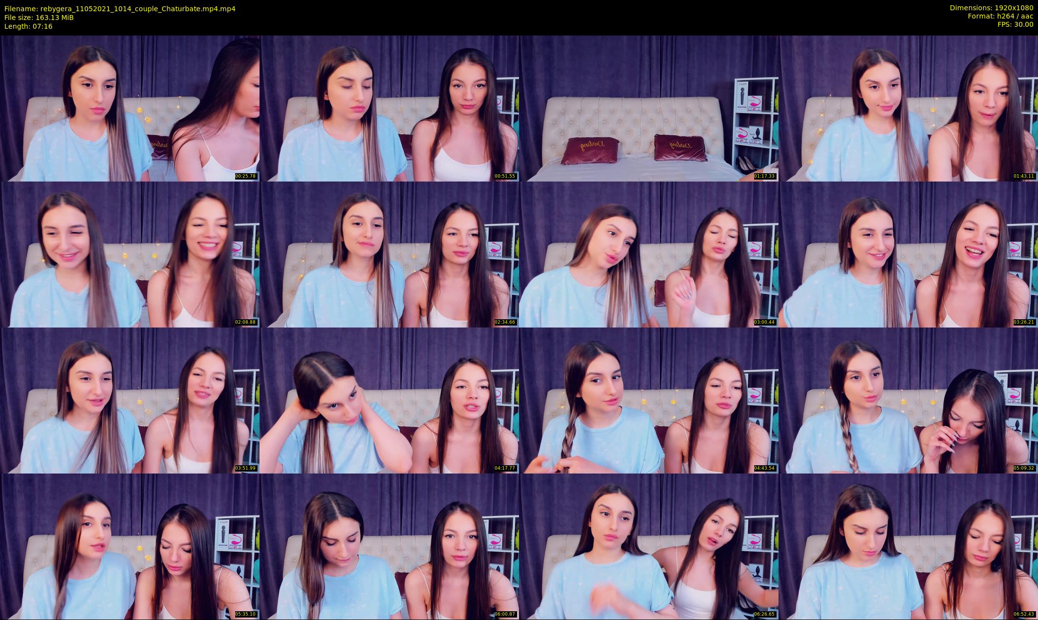 rebygera — 8 minute Chaturbate couple cam show recording, 1080p, May 11, 2021