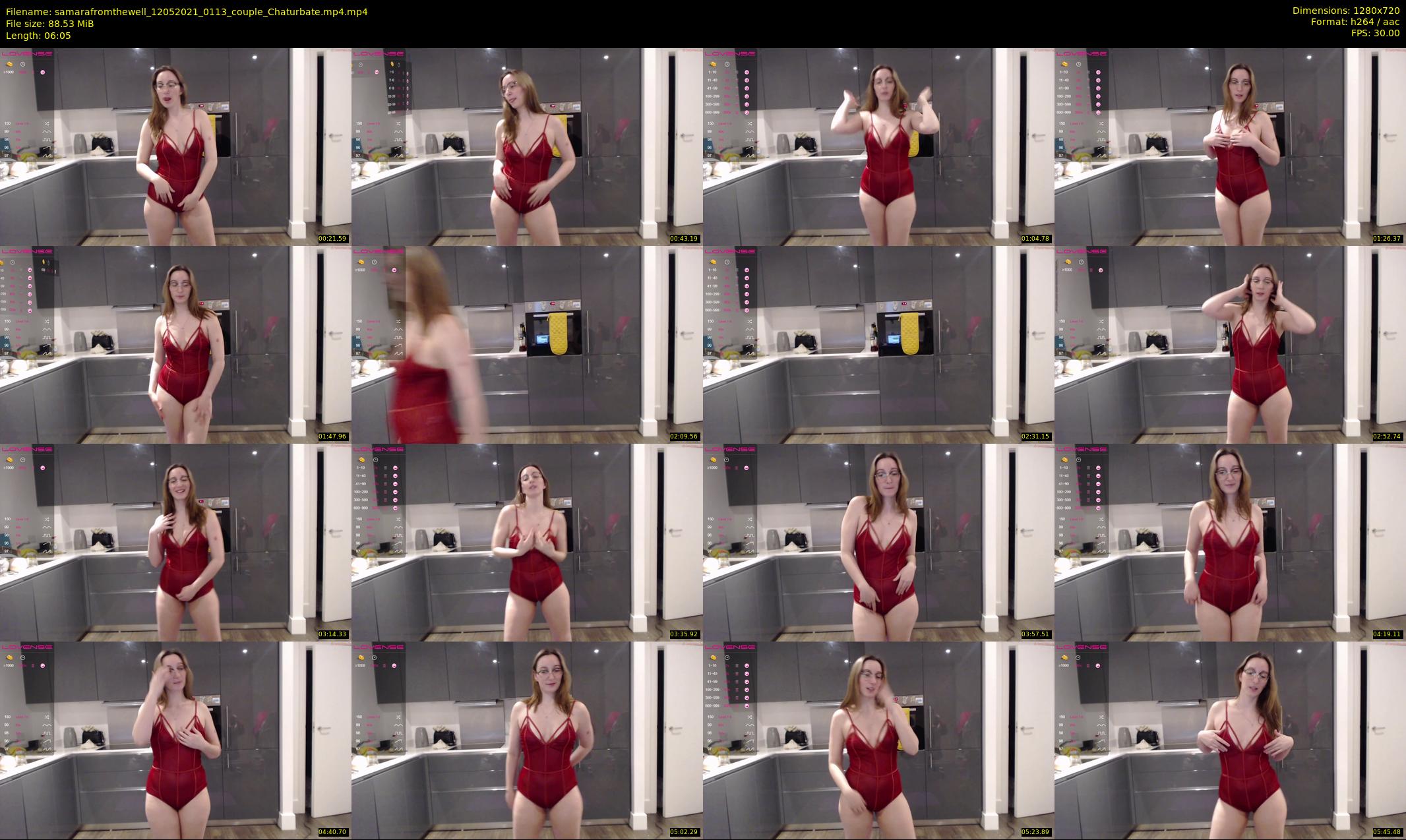 samarafromthewell — 7 minute Chaturbate female cam show recording, 720p, May 12, 2021