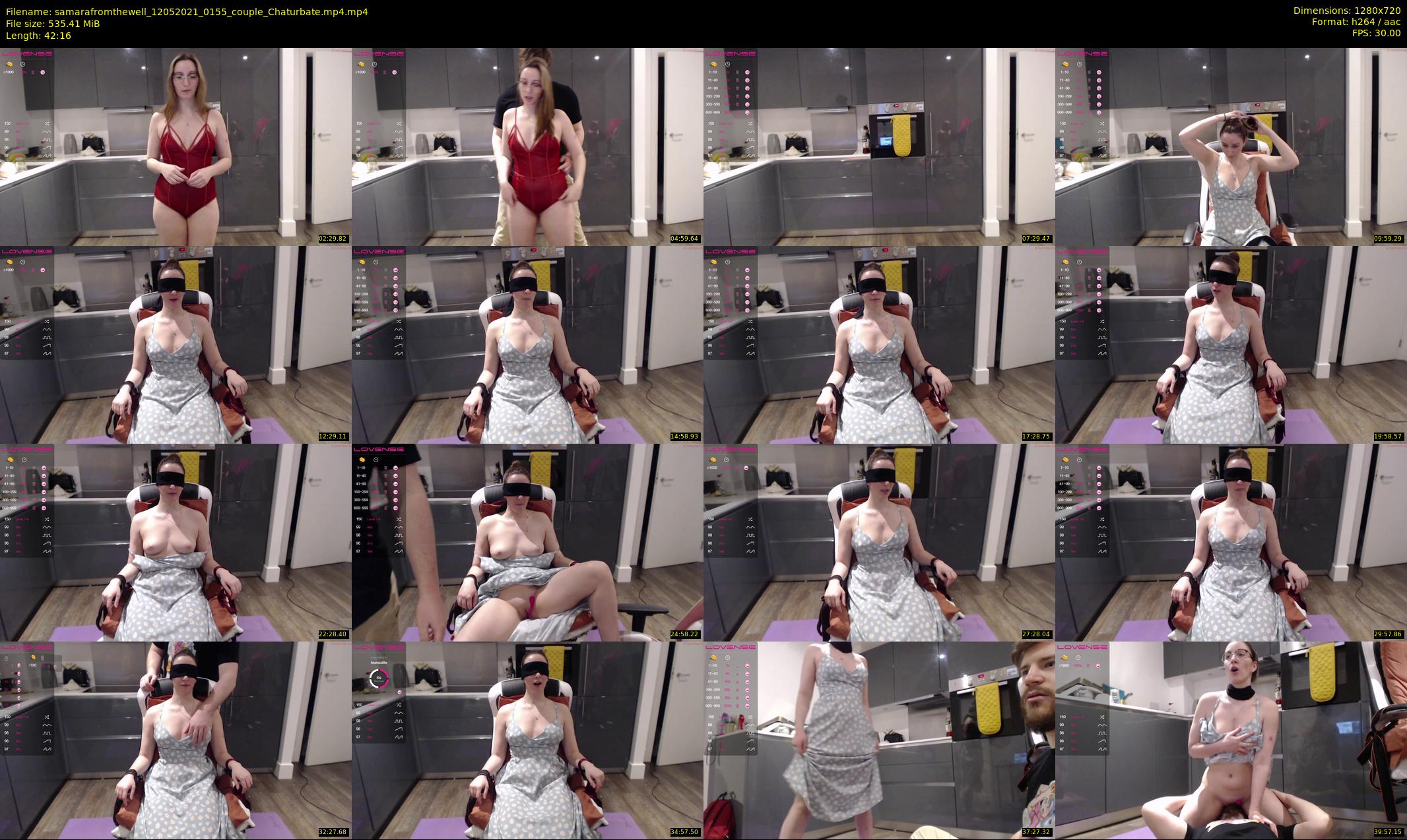 samarafromthewell — 43 minute Chaturbate female cam show recording, 720p, May 12, 2021