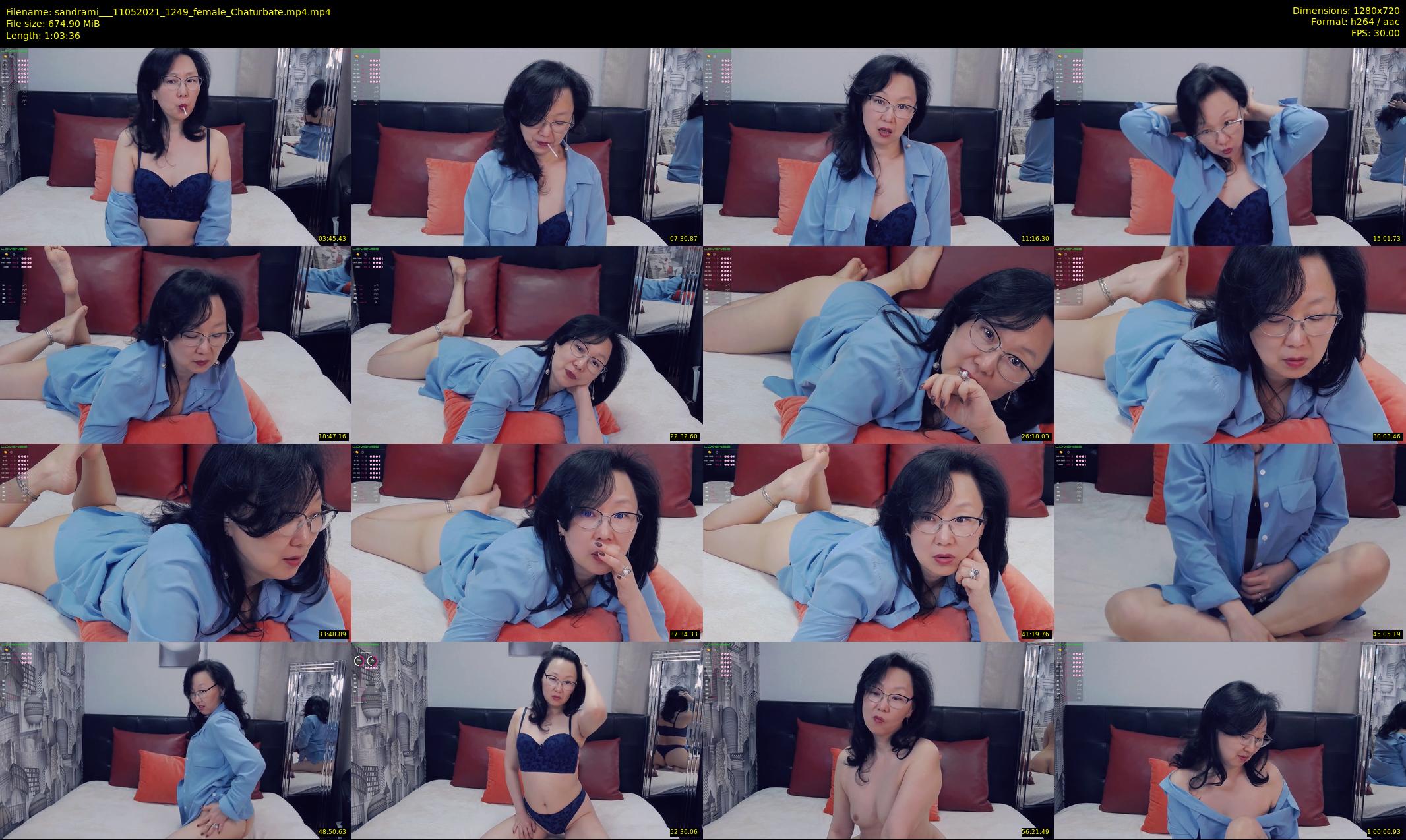 sandrami__ — 64 minute Chaturbate female cam show recording, 720p, May 11, 2021