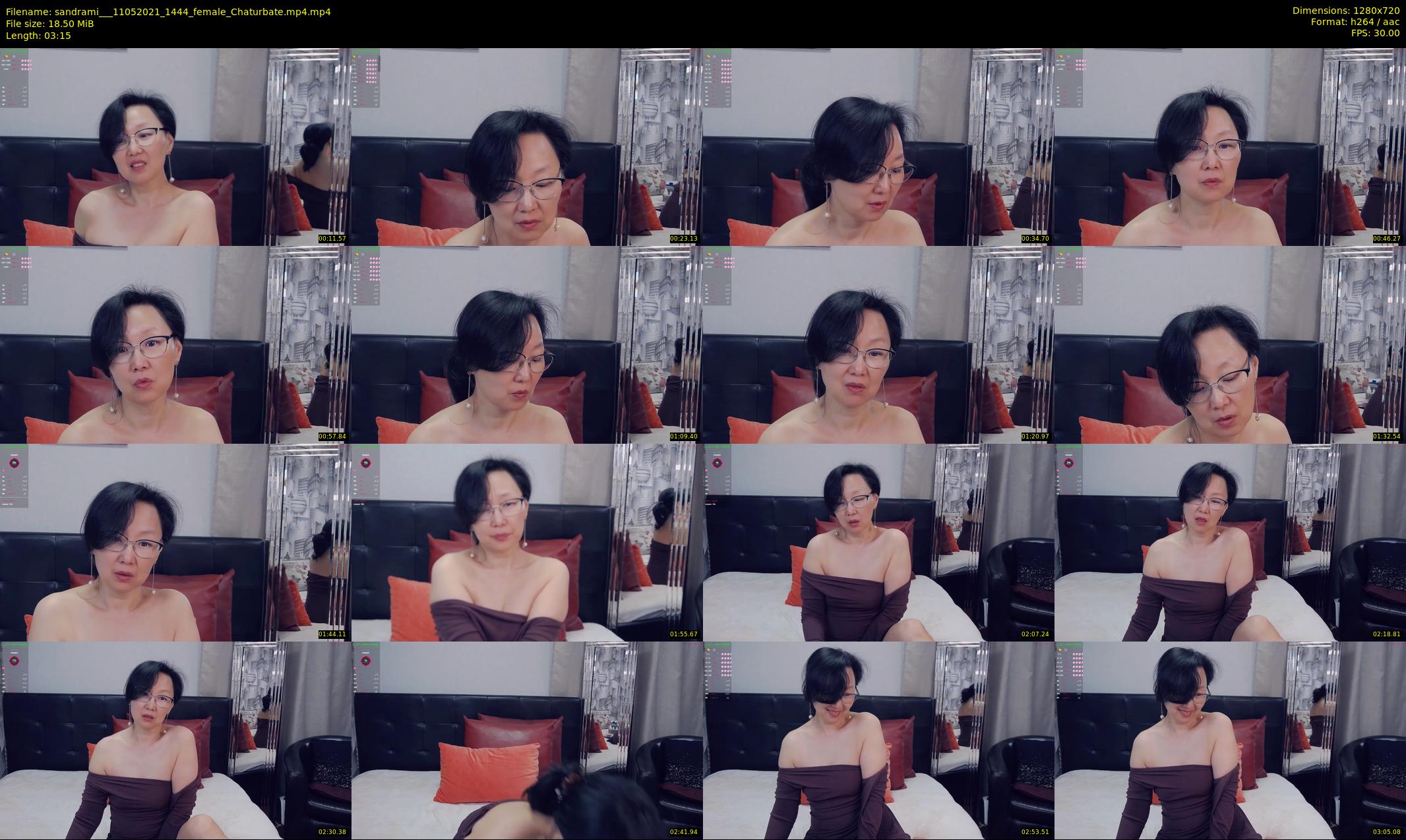 sandrami__ — 4 minute Chaturbate female cam show recording, 720p, May 11, 2021