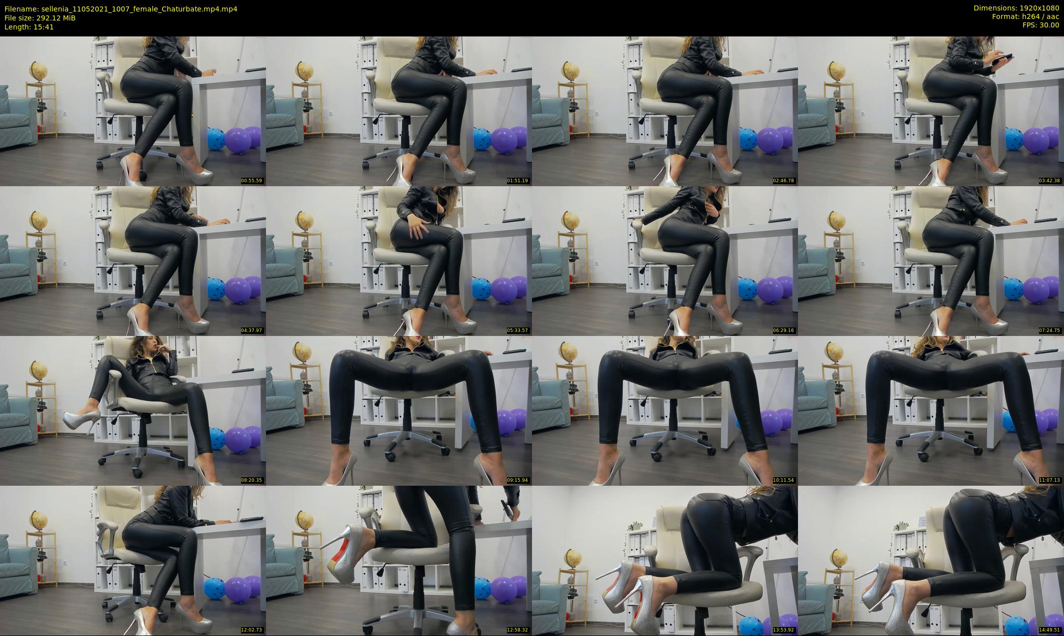 sellenia — 16 minute Chaturbate female cam show recording, 1080p, May 11, 2021