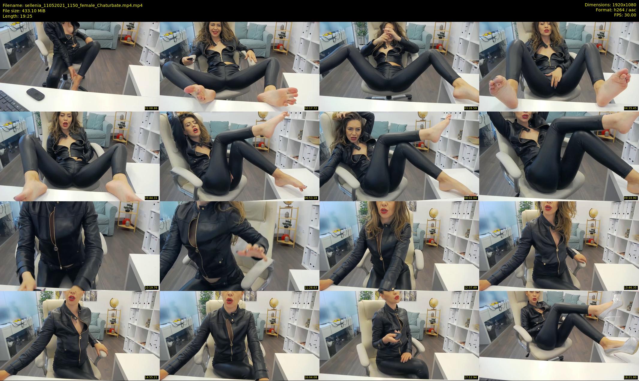 sellenia — 20 minute Chaturbate female cam show recording, 1080p, May 11, 2021