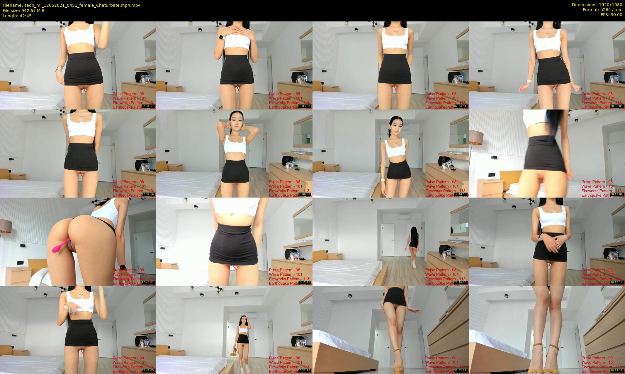 seon_mi — 43 minute Chaturbate female cam show recording, 1080p, May 12, 2021