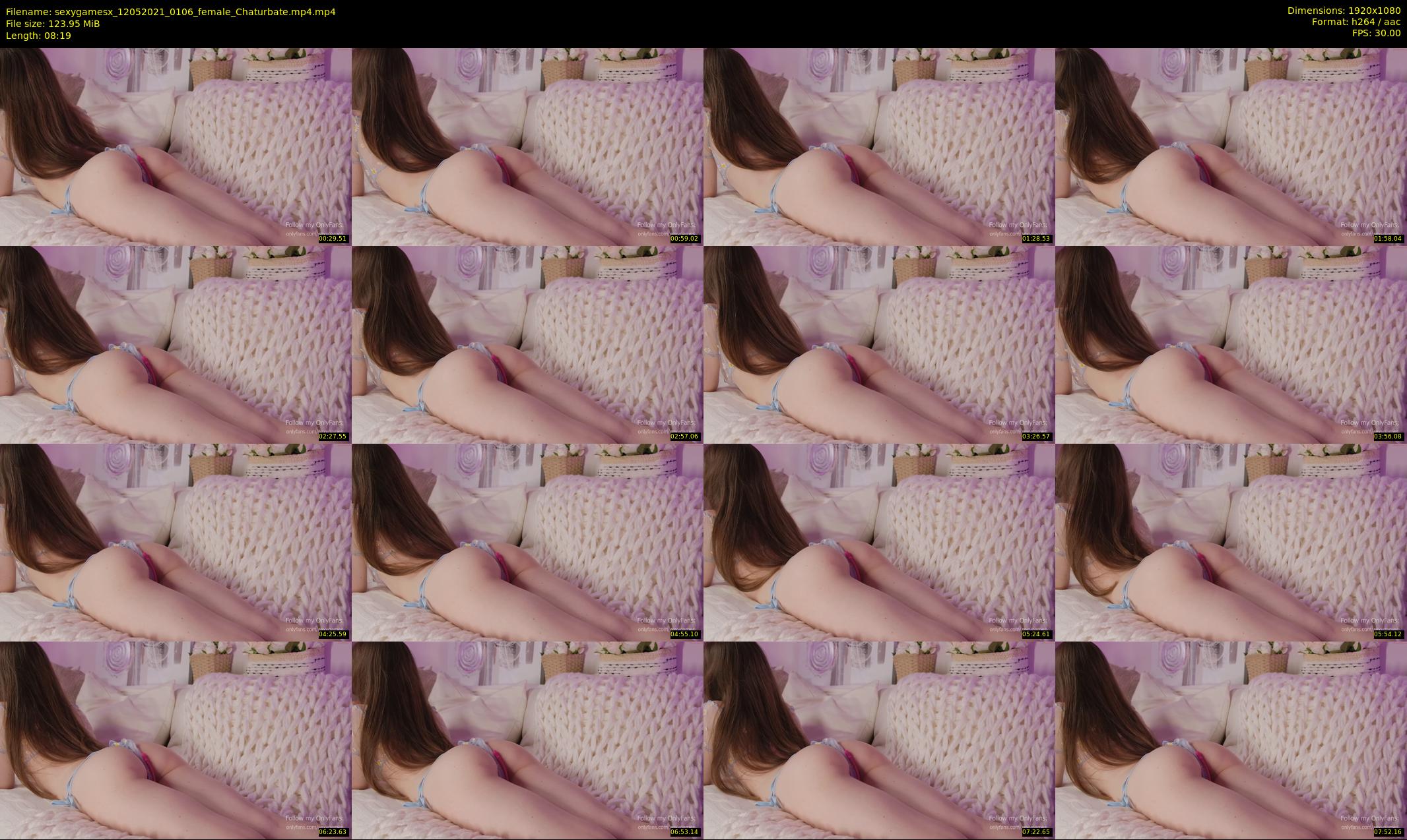 sexygamesx — 9 minute Chaturbate female cam show recording, 1080p, May 12, 2021
