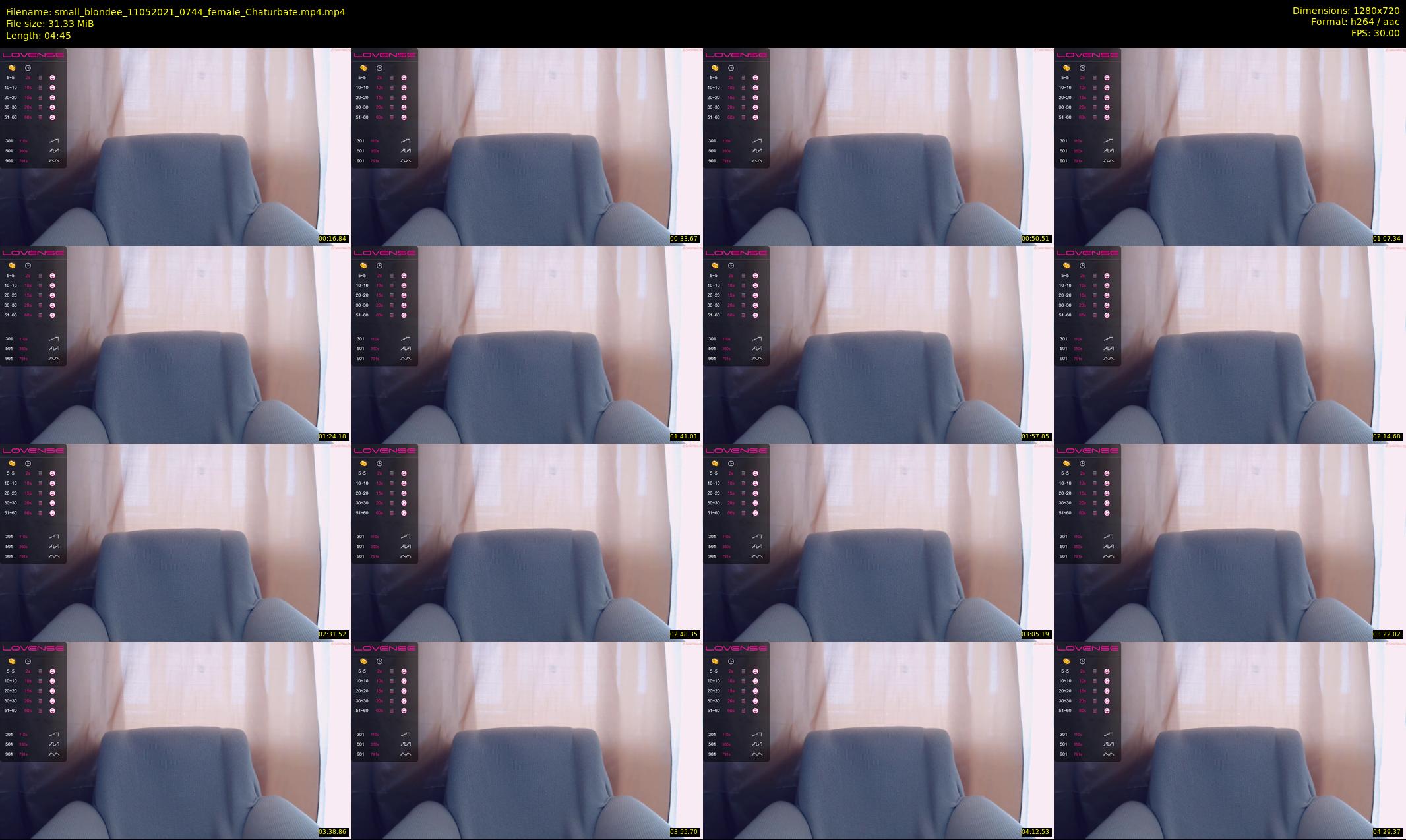 small_blondee — 5 minute Chaturbate female cam show recording, 720p, May 11, 2021
