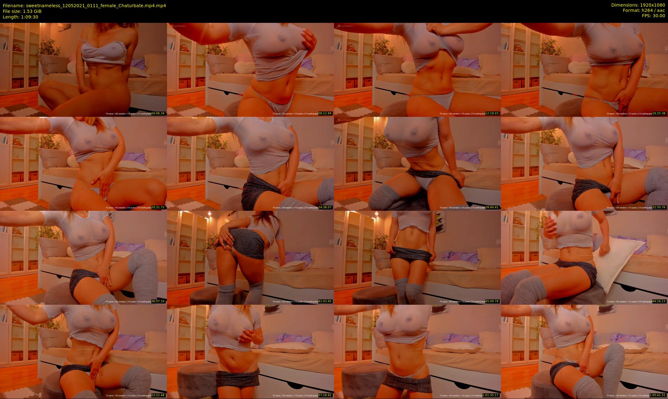 sweetnameless — 70 minute Chaturbate couple cam show recording, 1080p, May 12, 2021