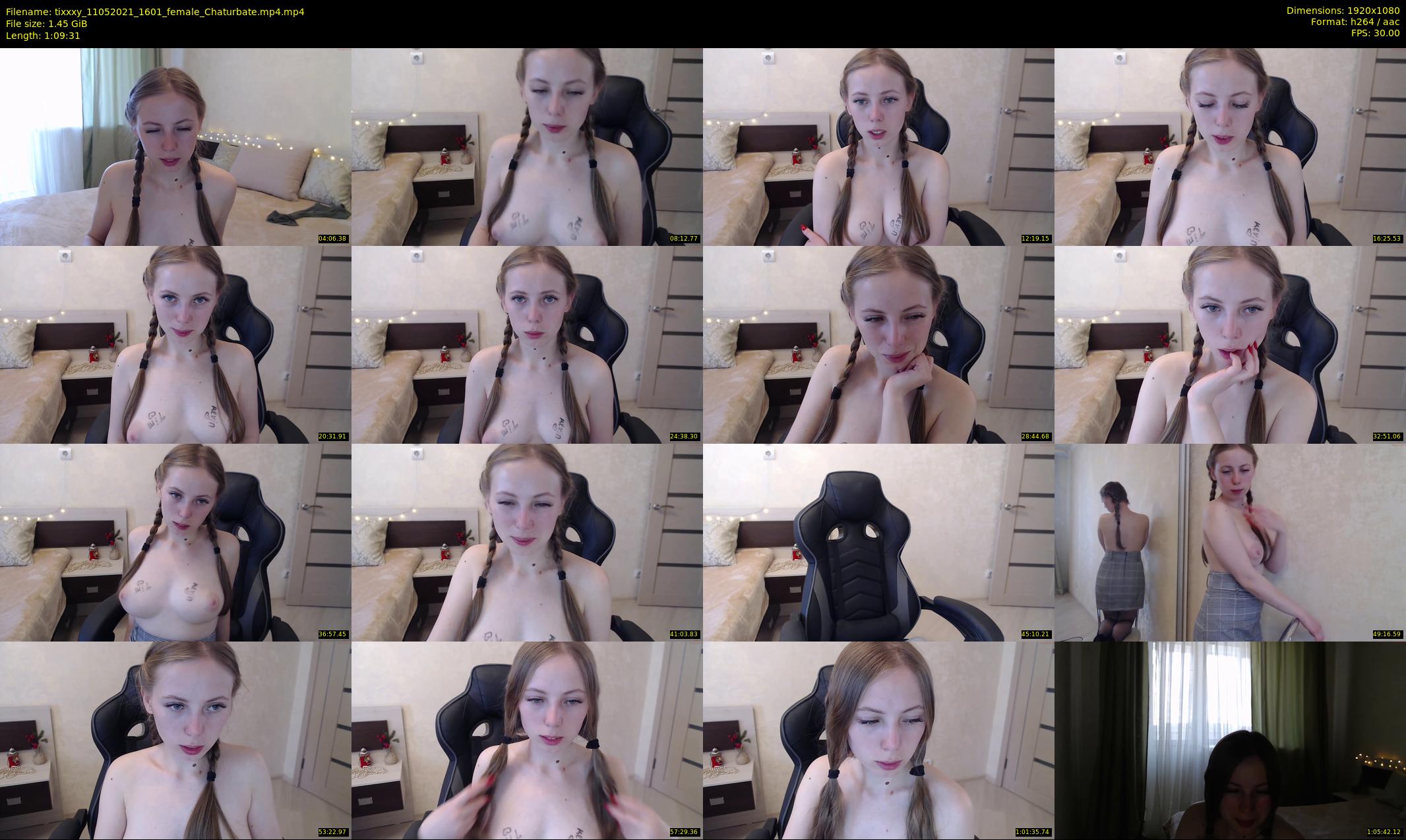 tixxxy — 70 minute Chaturbate female cam show recording, 1080p, May 11, 2021