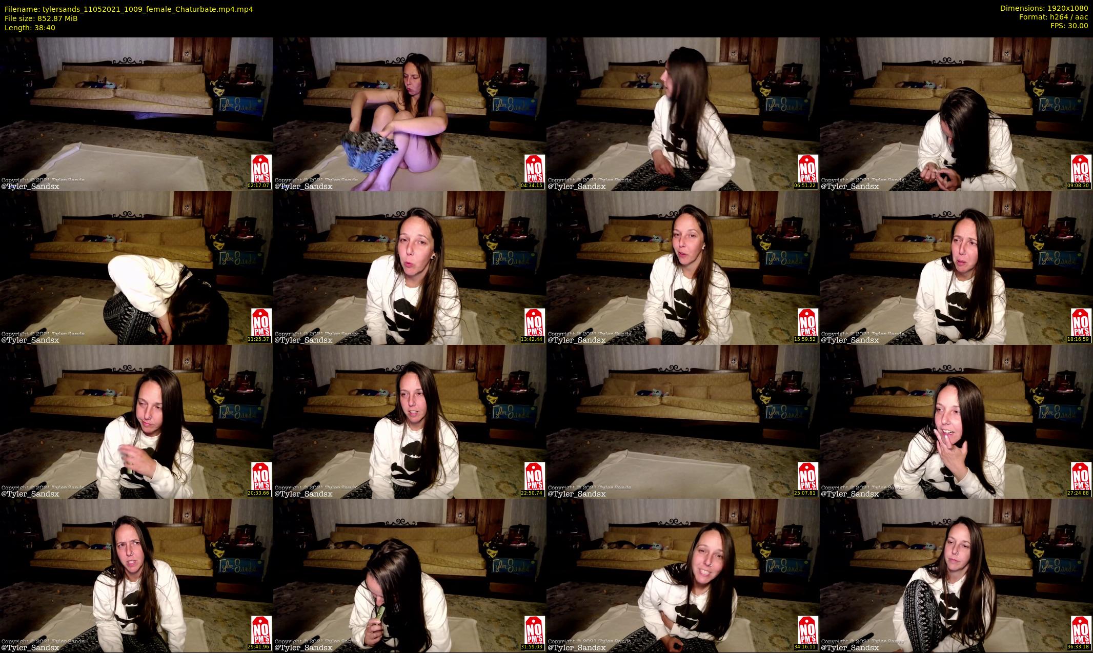 tylersands — 39 minute Chaturbate female cam show recording, 1080p, May 11, 2021