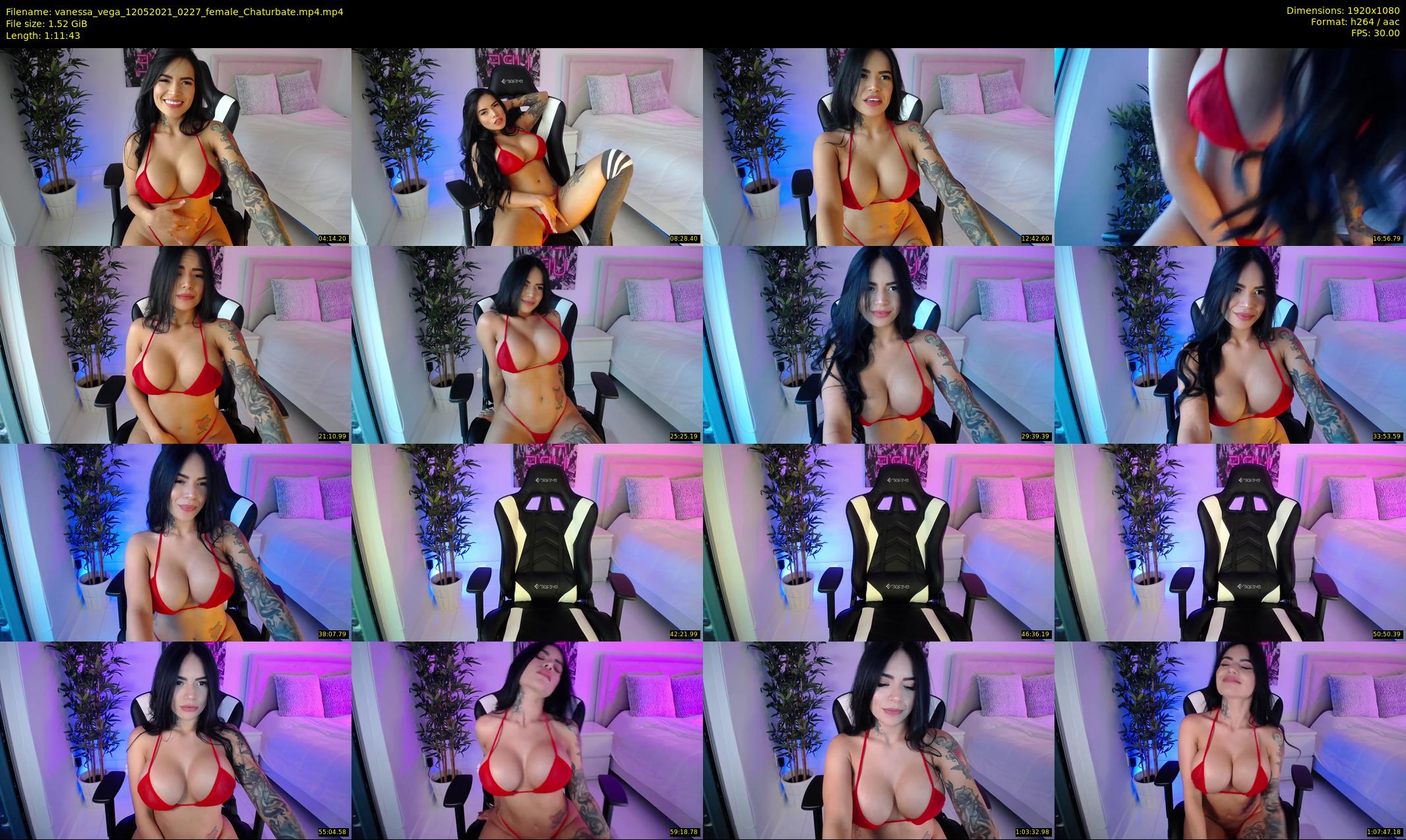 vanessa_vega — 72 minute Chaturbate female cam show recording, 1080p, May 12, 2021