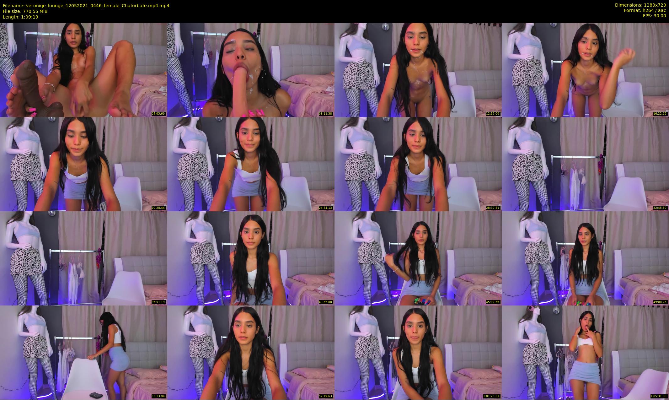 veroniqe_lounge — 70 minute Chaturbate couple cam show recording, 720p, May 12, 2021