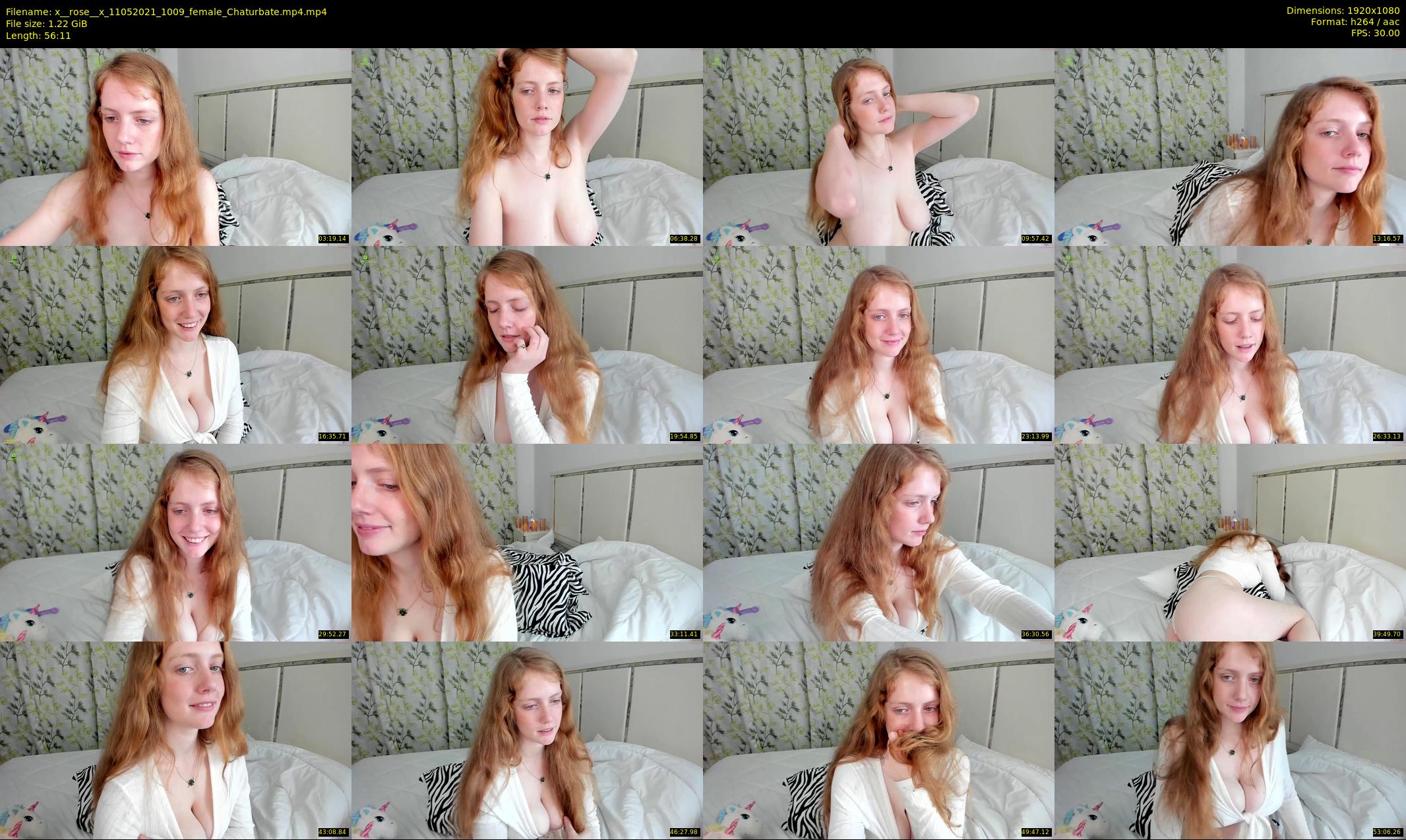 x__rose__x — 57 minute Chaturbate female cam show recording, 1080p, May 11, 2021