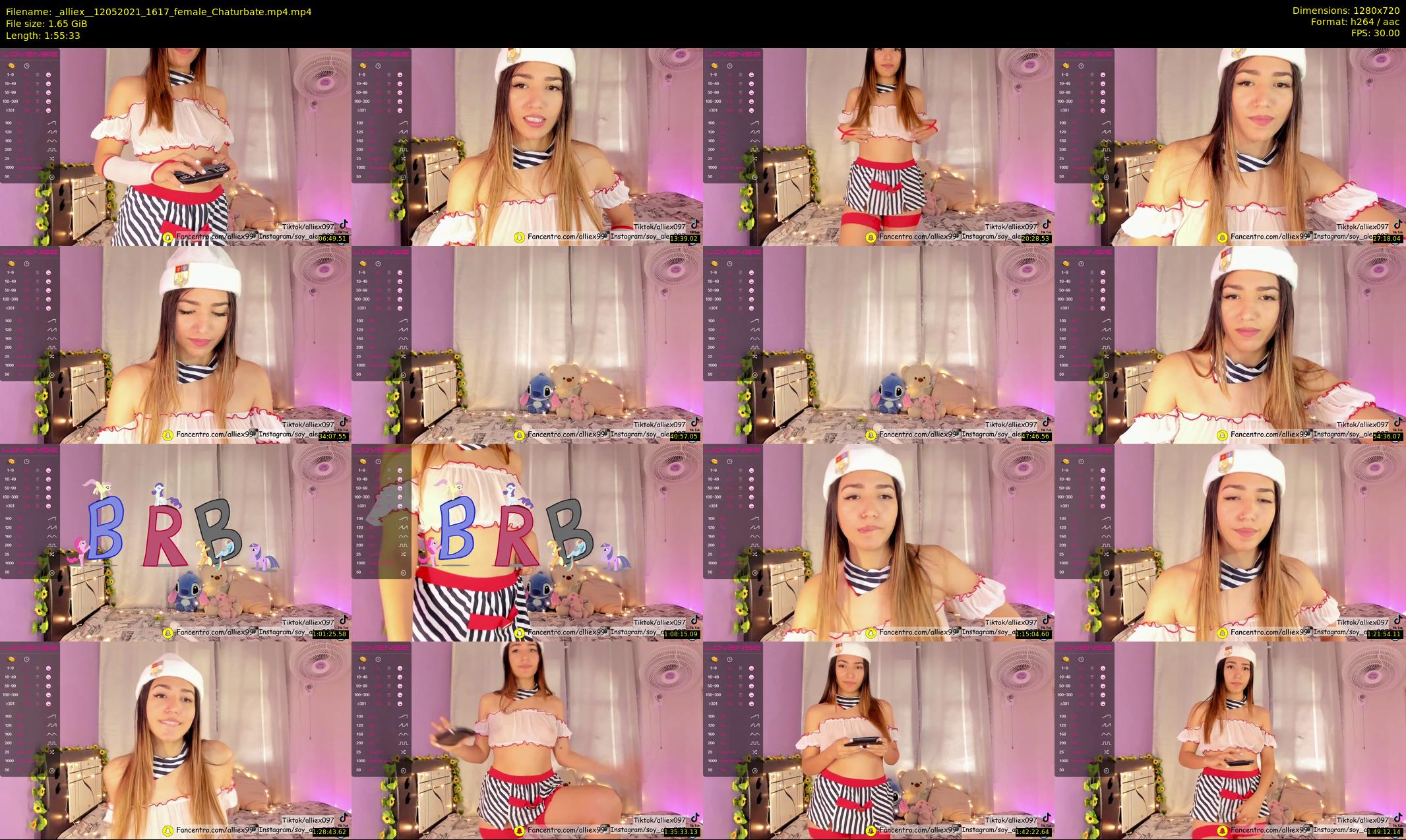 _alliex_ — 116 minute Chaturbate female cam show recording, 720p, May 12, 2021