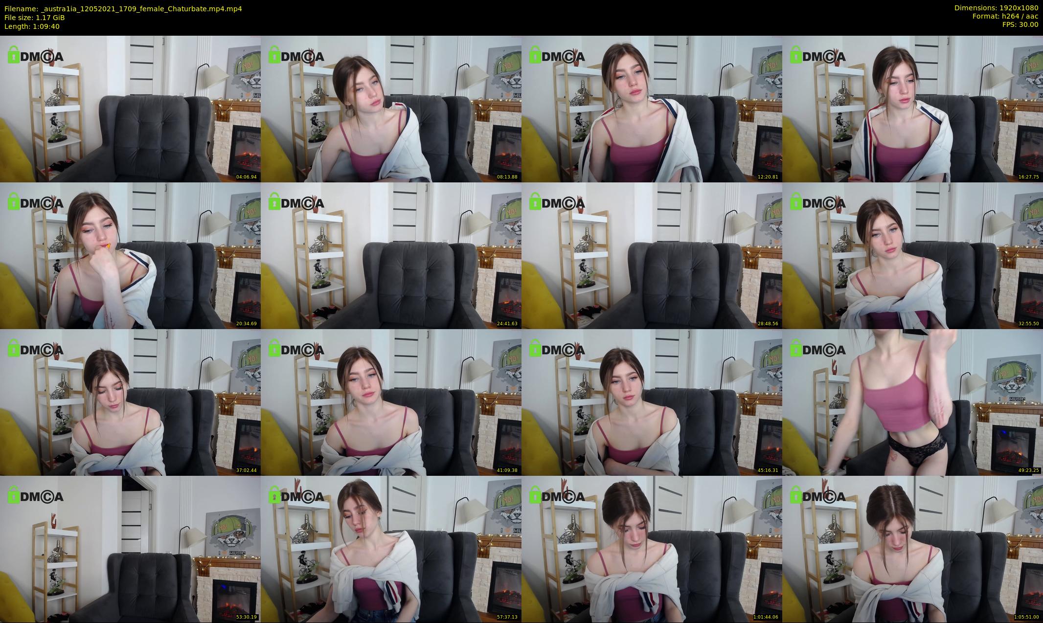 _austra1ia — 70 minute Chaturbate female cam show recording, 1080p, May 12, 2021