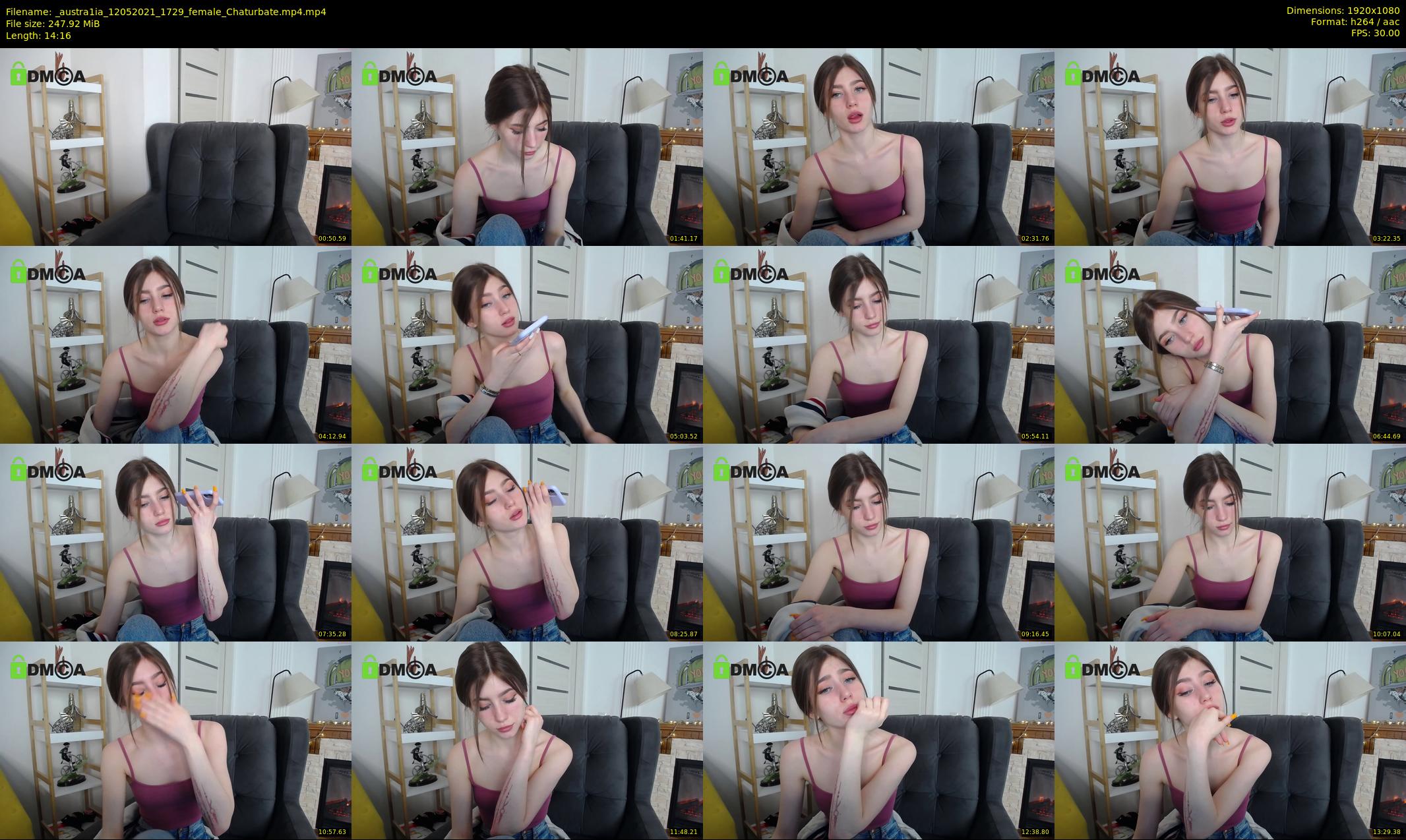 _austra1ia — 15 minute Chaturbate female cam show recording, 1080p, May 12, 2021