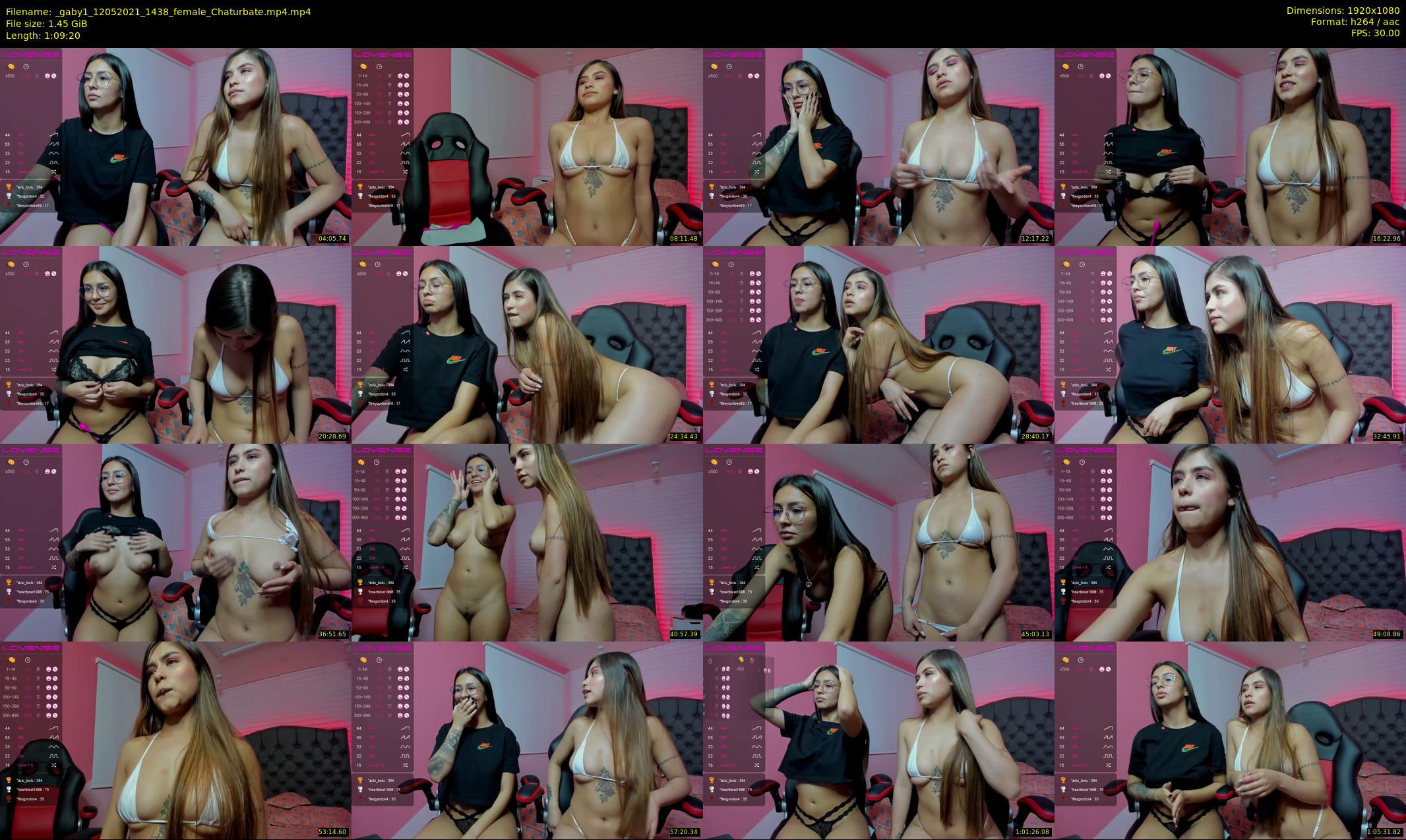 _gaby1 — 70 minute Chaturbate female cam show recording, 1080p, May 12, 2021