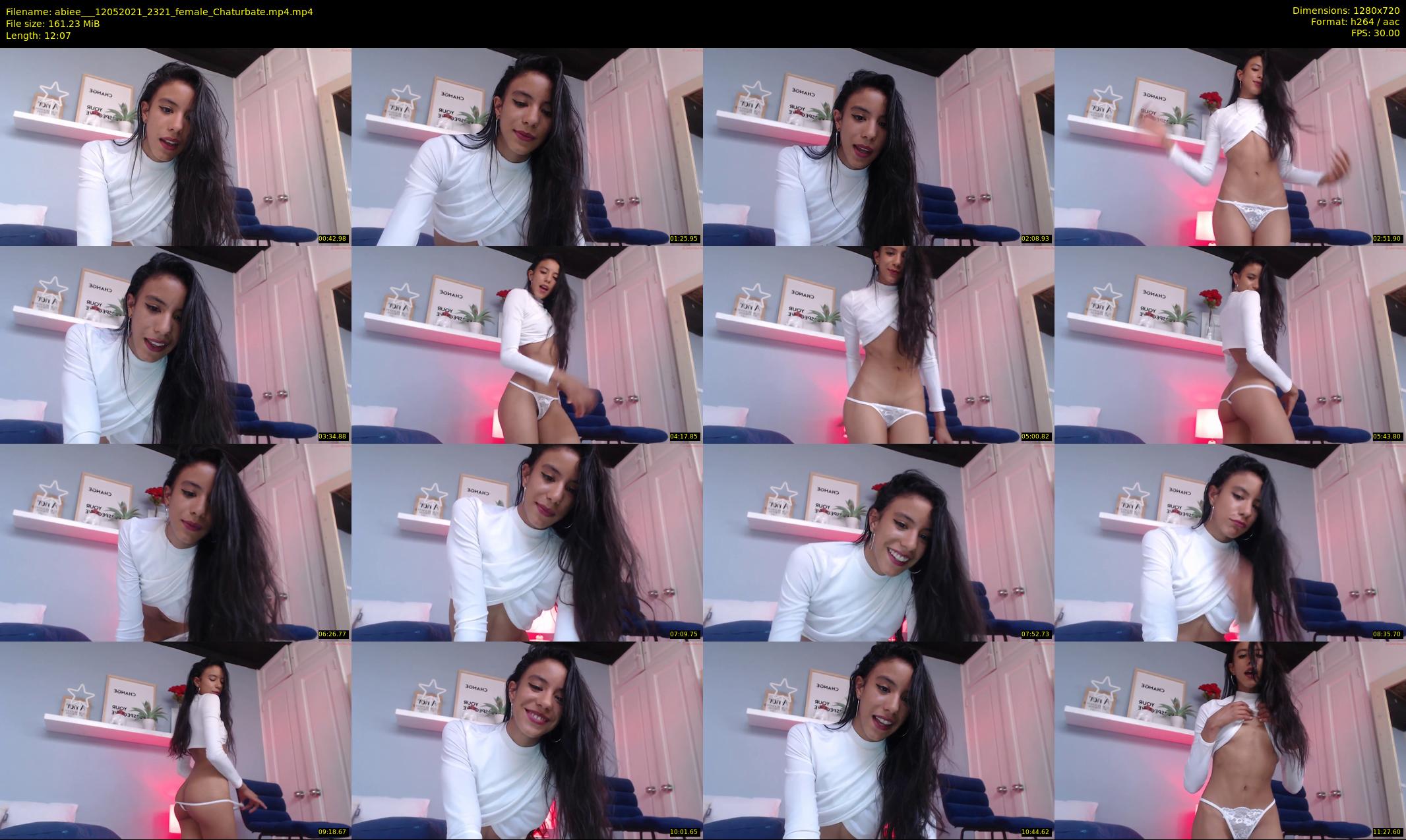 abiee__ — 13 minute Chaturbate female cam show recording, 720p, May 12, 2021