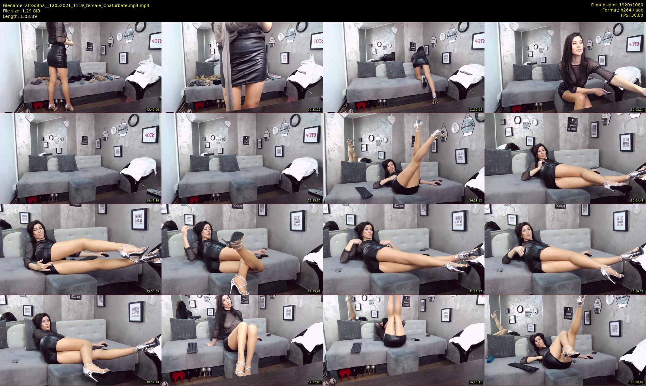 afroditha_ — 64 minute Chaturbate female cam show recording, 1080p, May 12, 2021