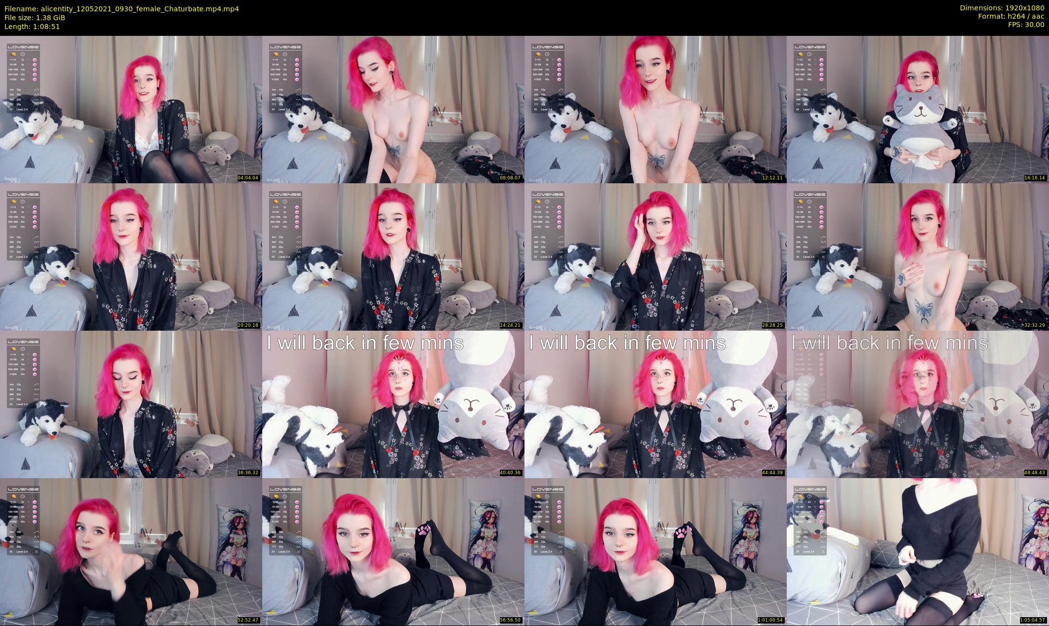 alicentity — 69 minute Chaturbate female cam show recording, 1080p, May 12, 2021