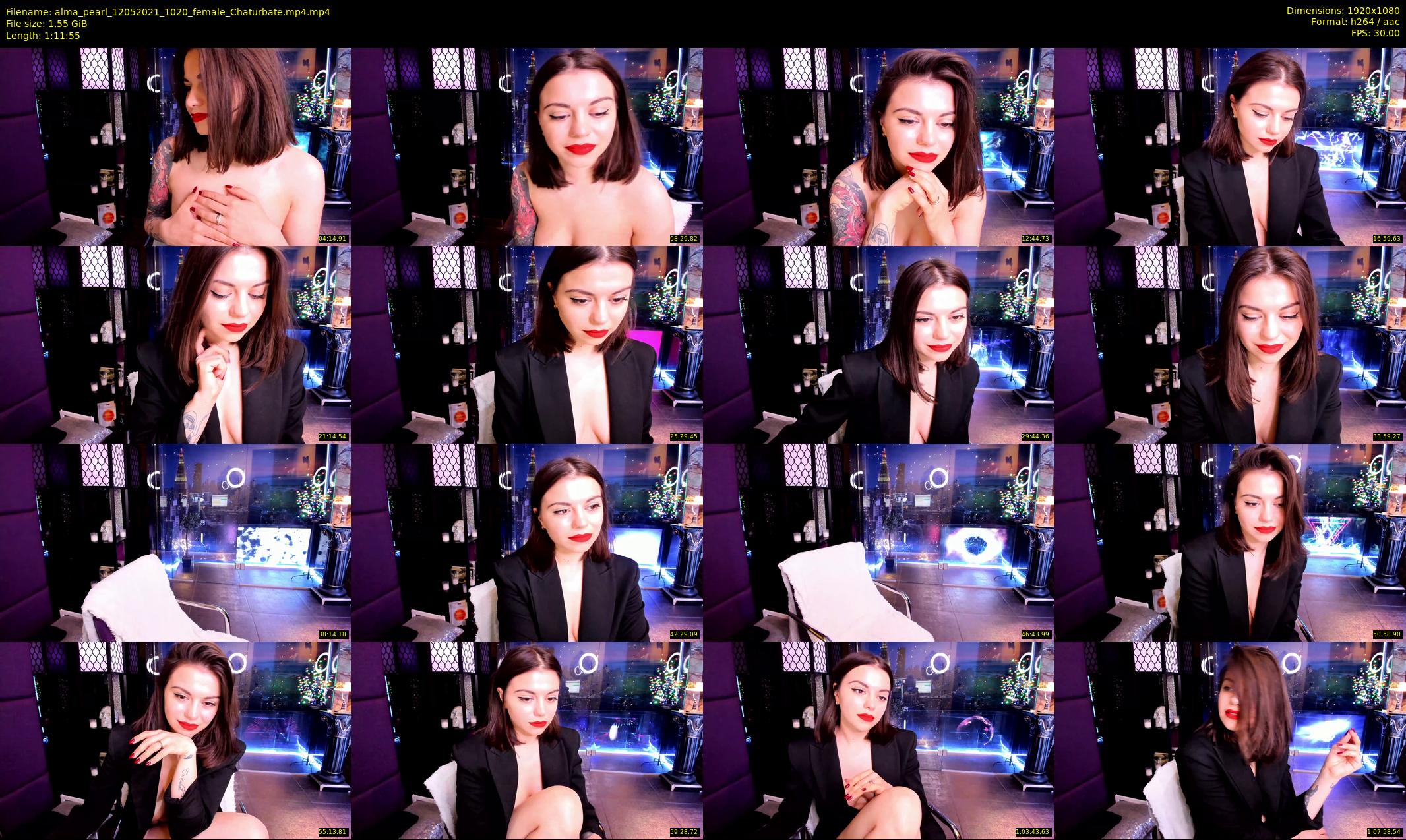 alma_pearl — 72 minute Chaturbate female cam show recording, 1080p, May 12, 2021