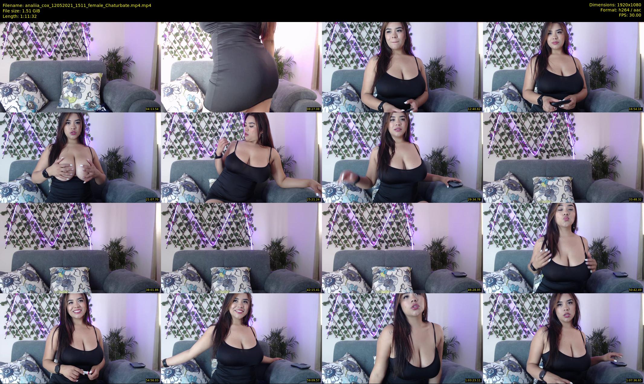 analiia_cox — 72 minute Chaturbate female cam show recording, 1080p, May 12, 2021