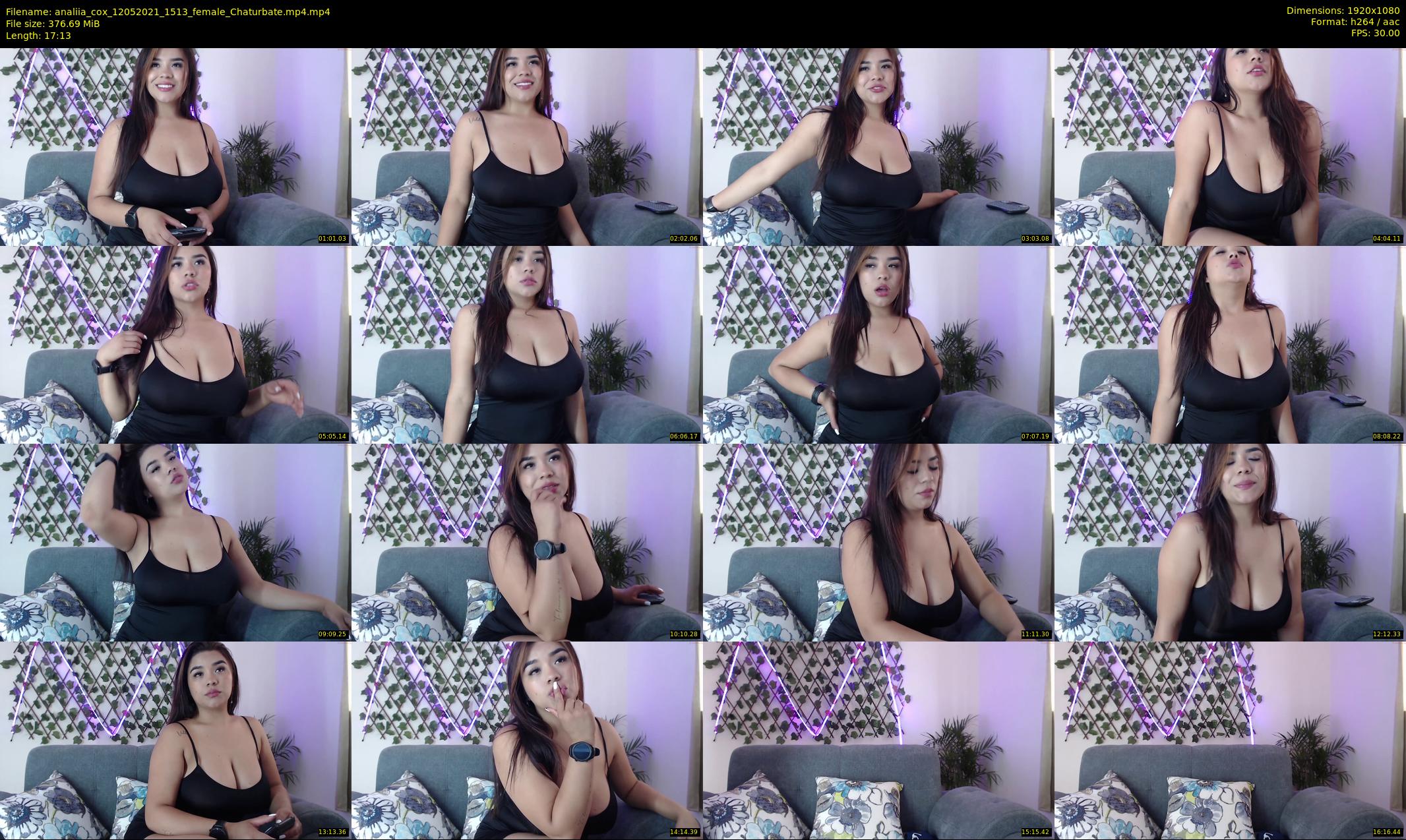 analiia_cox — 18 minute Chaturbate female cam show recording, 1080p, May 12, 2021