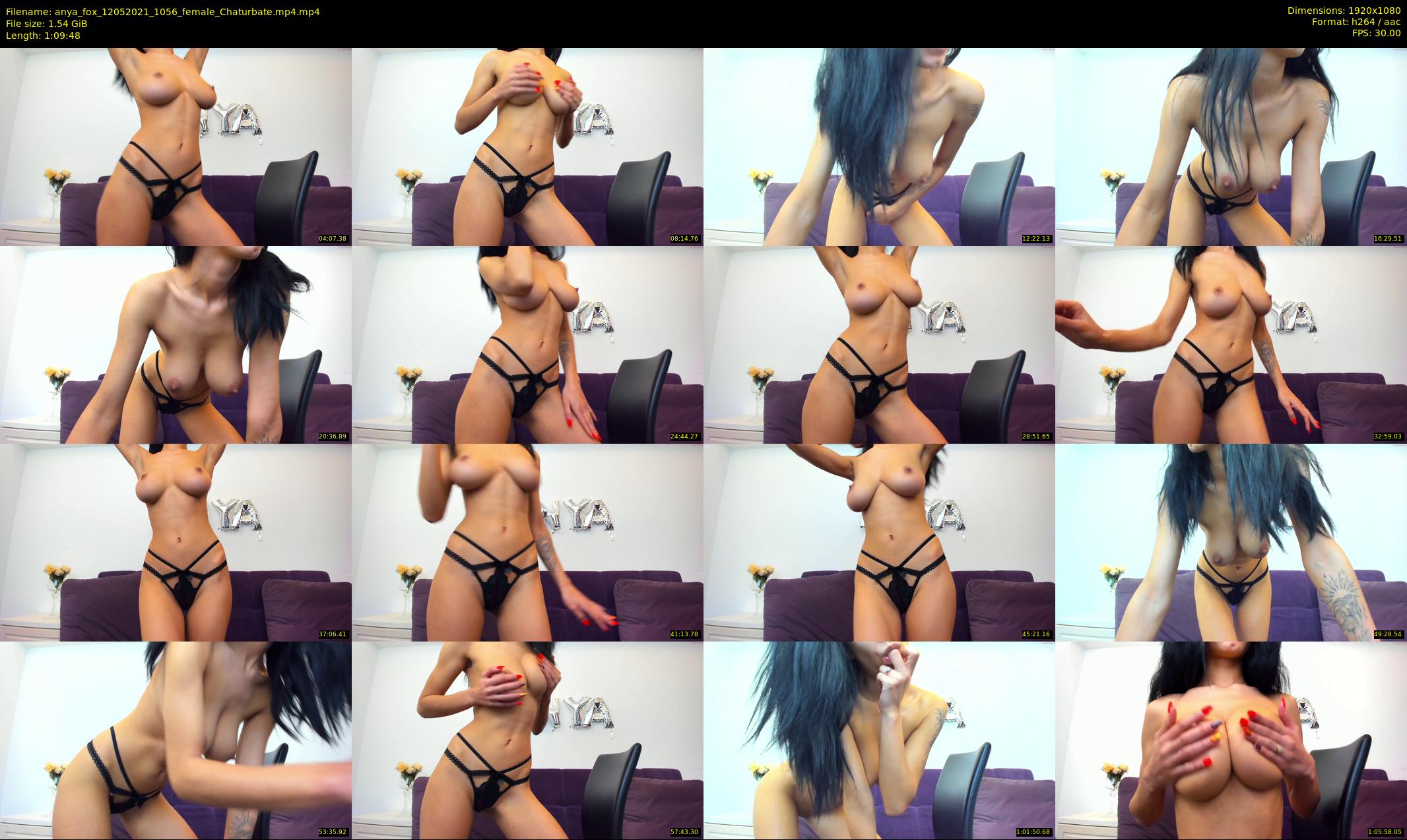 anya_fox — 70 minute Chaturbate female cam show recording, 1080p, May 12, 2021