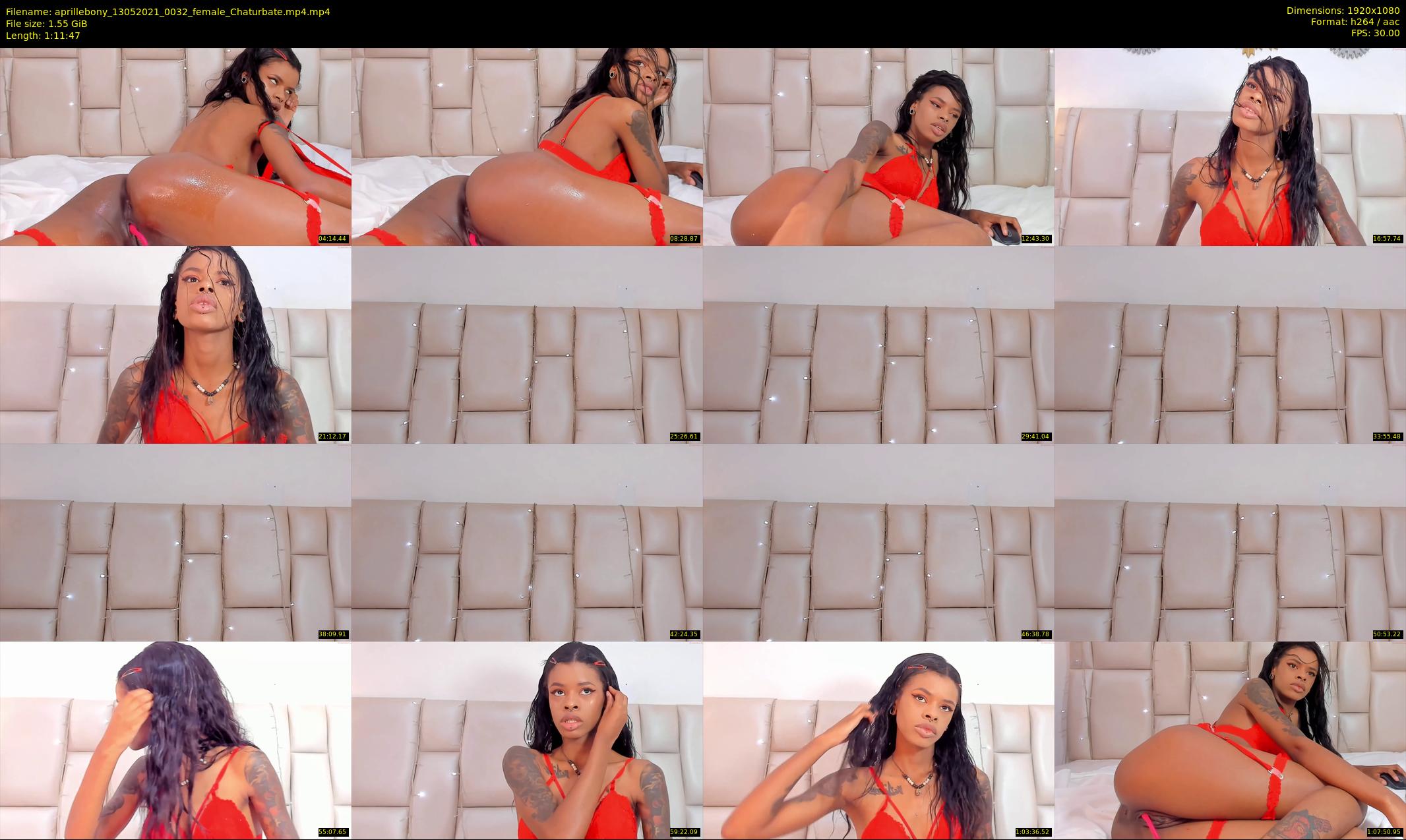 aprillebony — 72 minute Chaturbate female cam show recording, 1080p, May 13, 2021