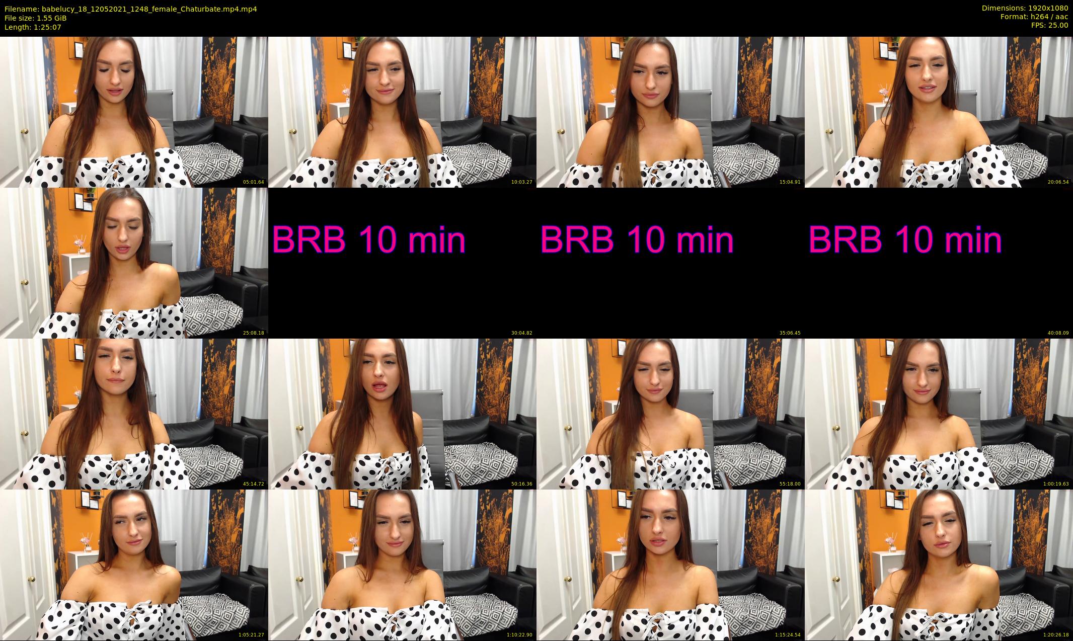babelucy_18 — 86 minute Chaturbate female cam show recording, 1080p, May 12, 2021
