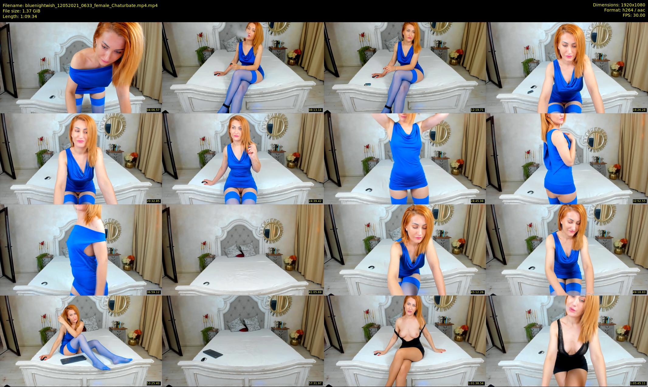 bluenightwish — 70 minute Chaturbate female cam show recording, 1080p, May 12, 2021