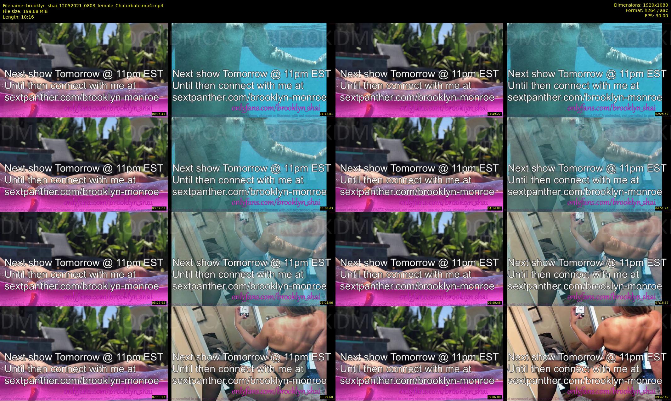 brooklyn_shai — 11 minute Chaturbate couple cam show recording, 1080p, May 12, 2021