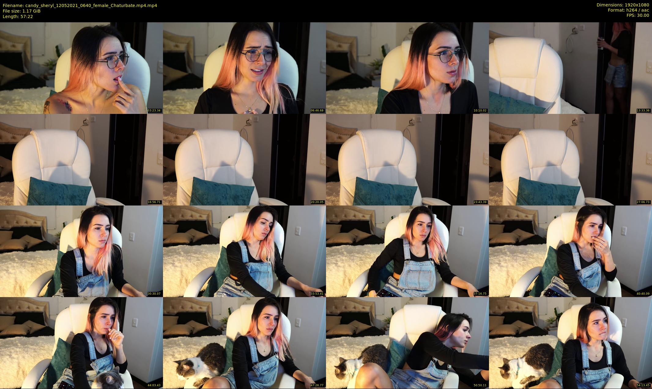 candy_sheryl — 58 minute Chaturbate female cam show recording, 1080p, May 12, 2021