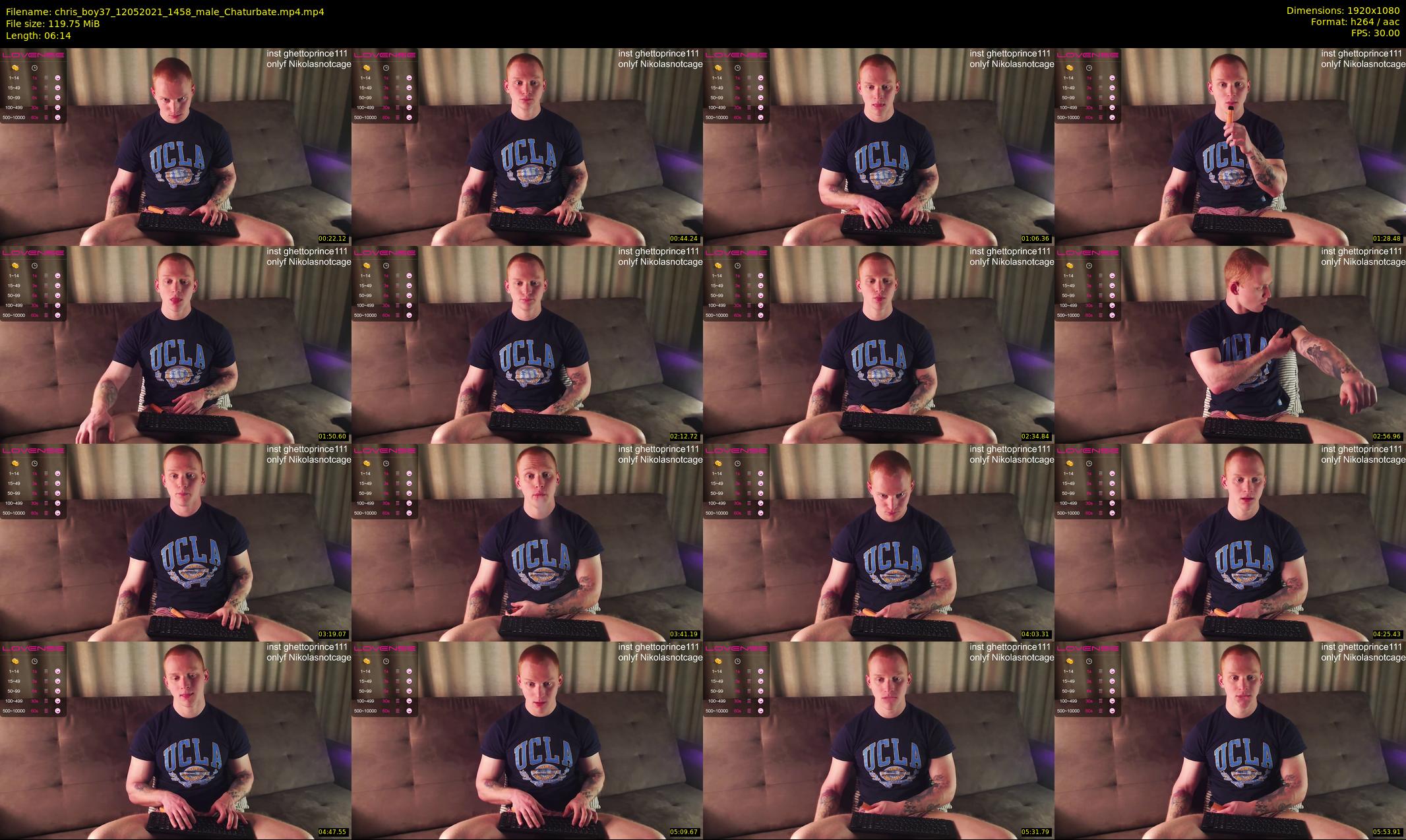 chris_boy37 — 7 minute Chaturbate male cam show recording, 1080p, May 12, 2021
