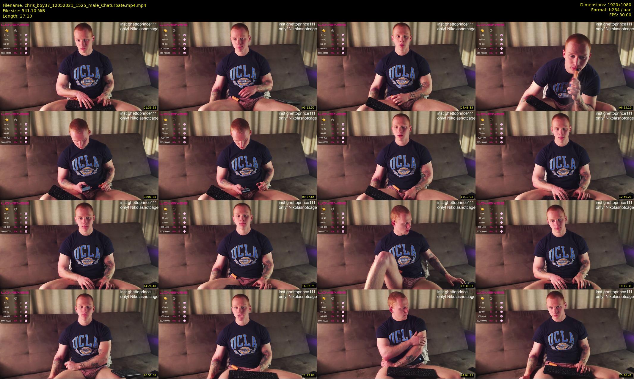 chris_boy37 — 28 minute Chaturbate male cam show recording, 1080p, May 12, 2021
