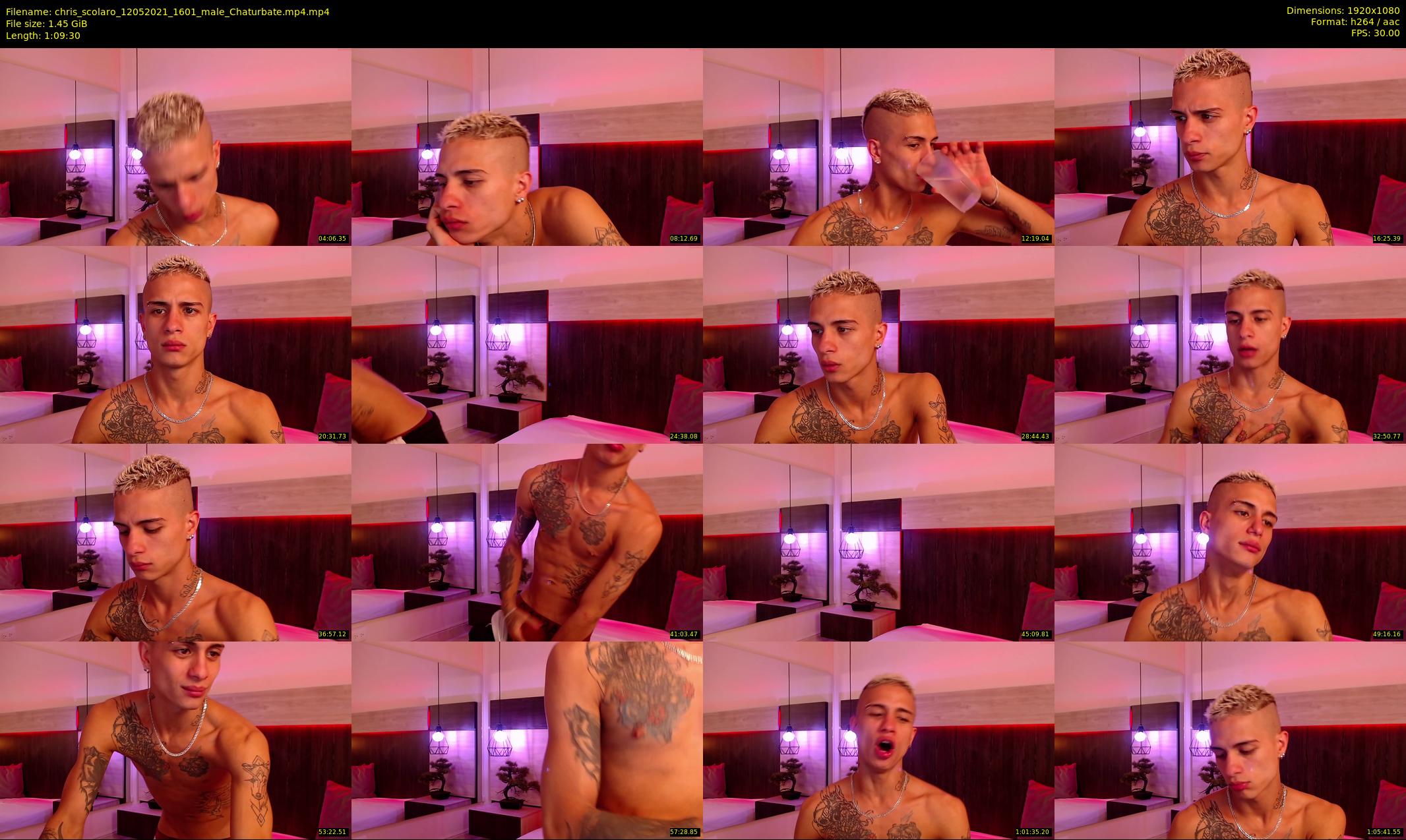 chris_scolaro — 70 minute Chaturbate male cam show recording, 1080p, May 12, 2021
