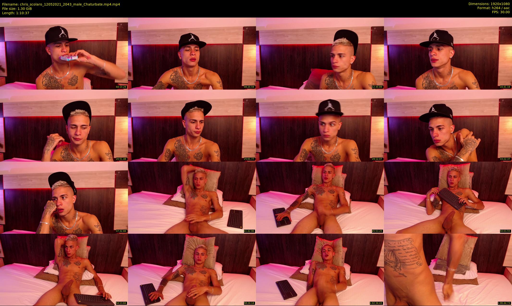 chris_scolaro — 71 minute Chaturbate male cam show recording, 1080p, May 12, 2021