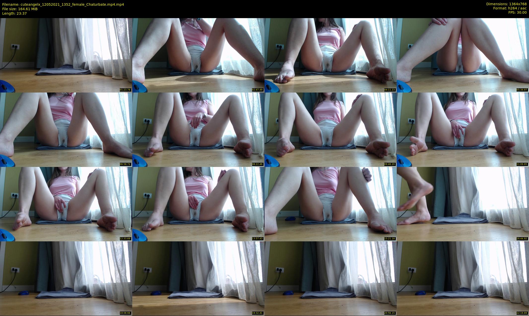 cuteangelx — 24 minute Chaturbate female cam show recording, 720p, May 12, 2021